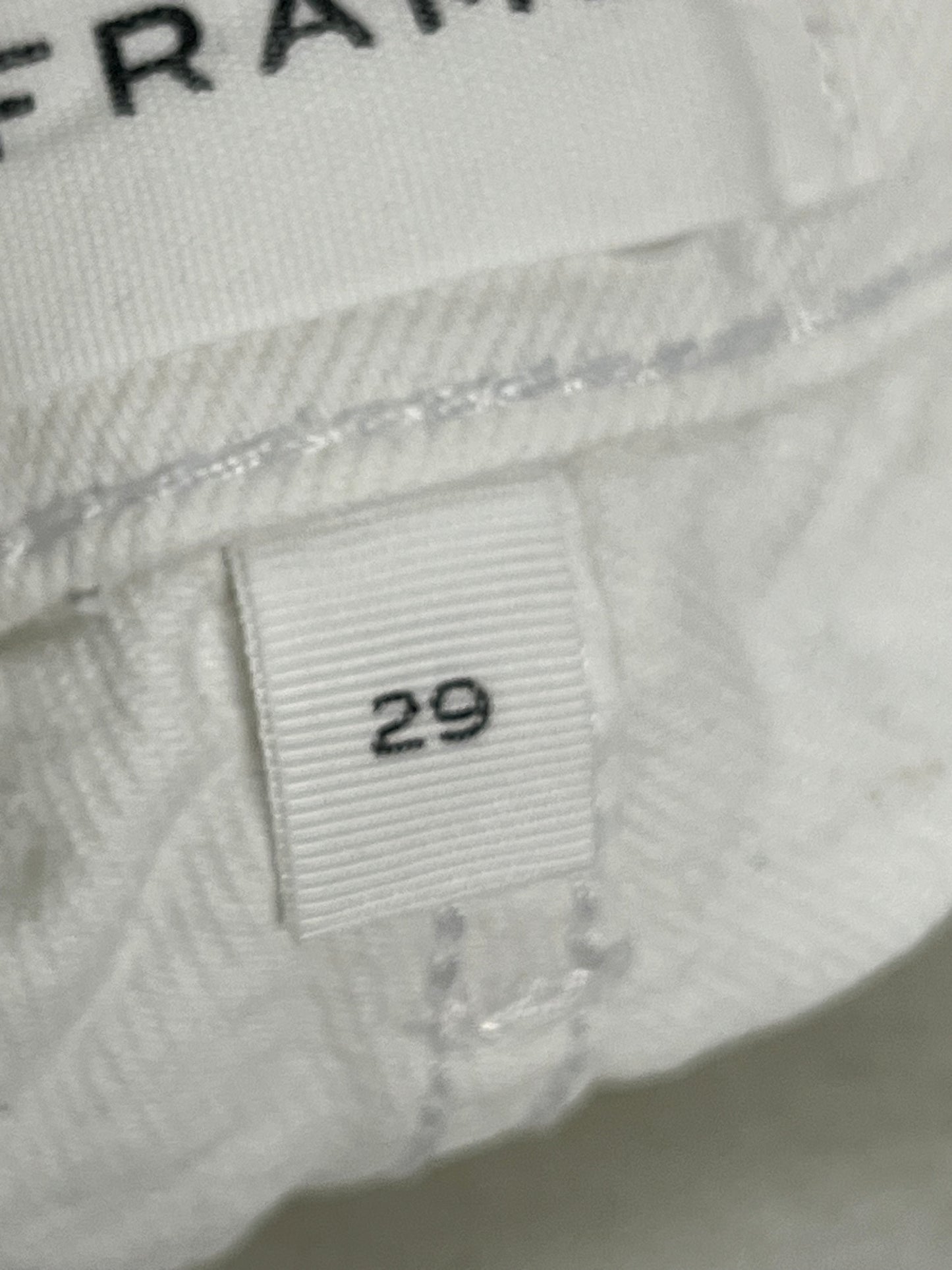 Frame Le Jane white crop s29