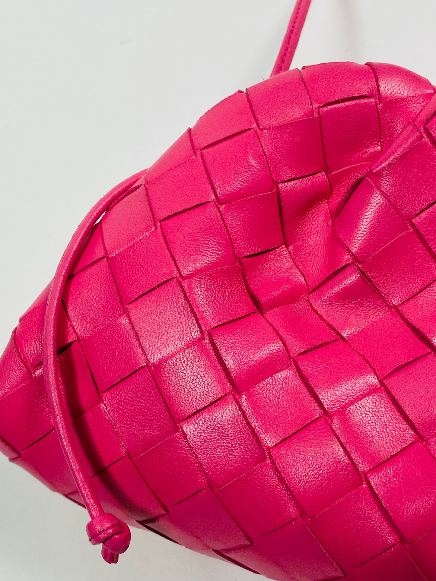 Bottega Veneta Lambskin Mini Pouch Bag