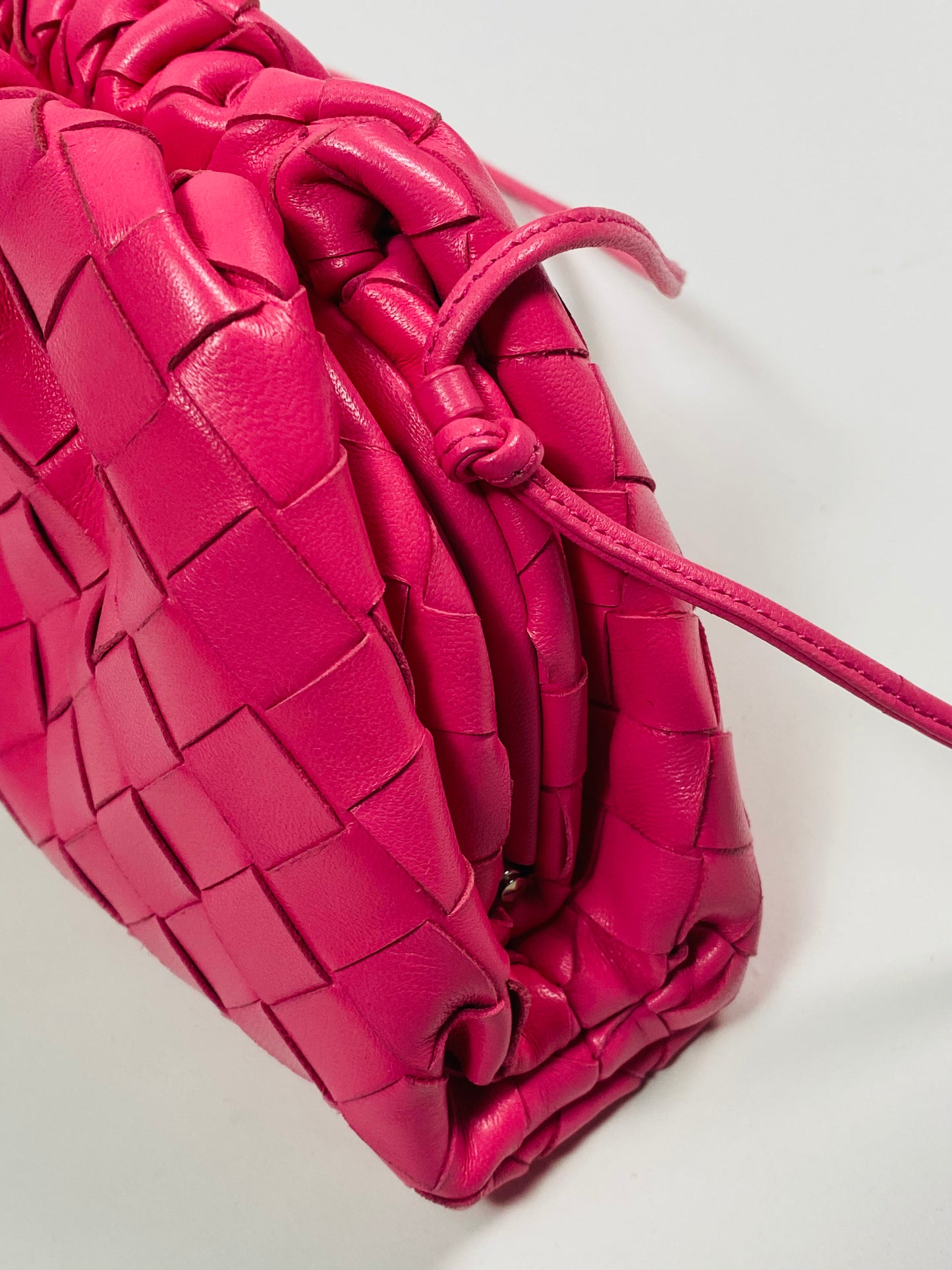 Bottega Veneta Lambskin Mini Pouch Bag