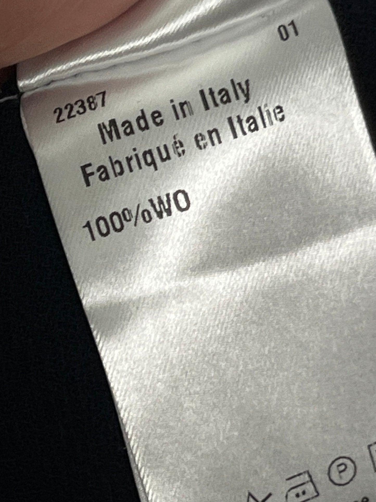 Louise Kennedy wool crepe cape