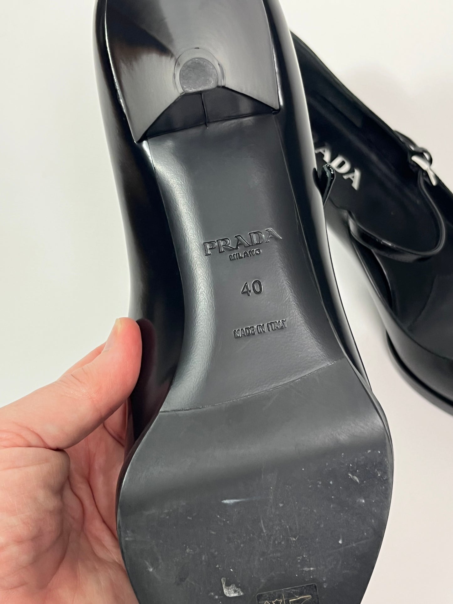 Prada Mary Janes size 40