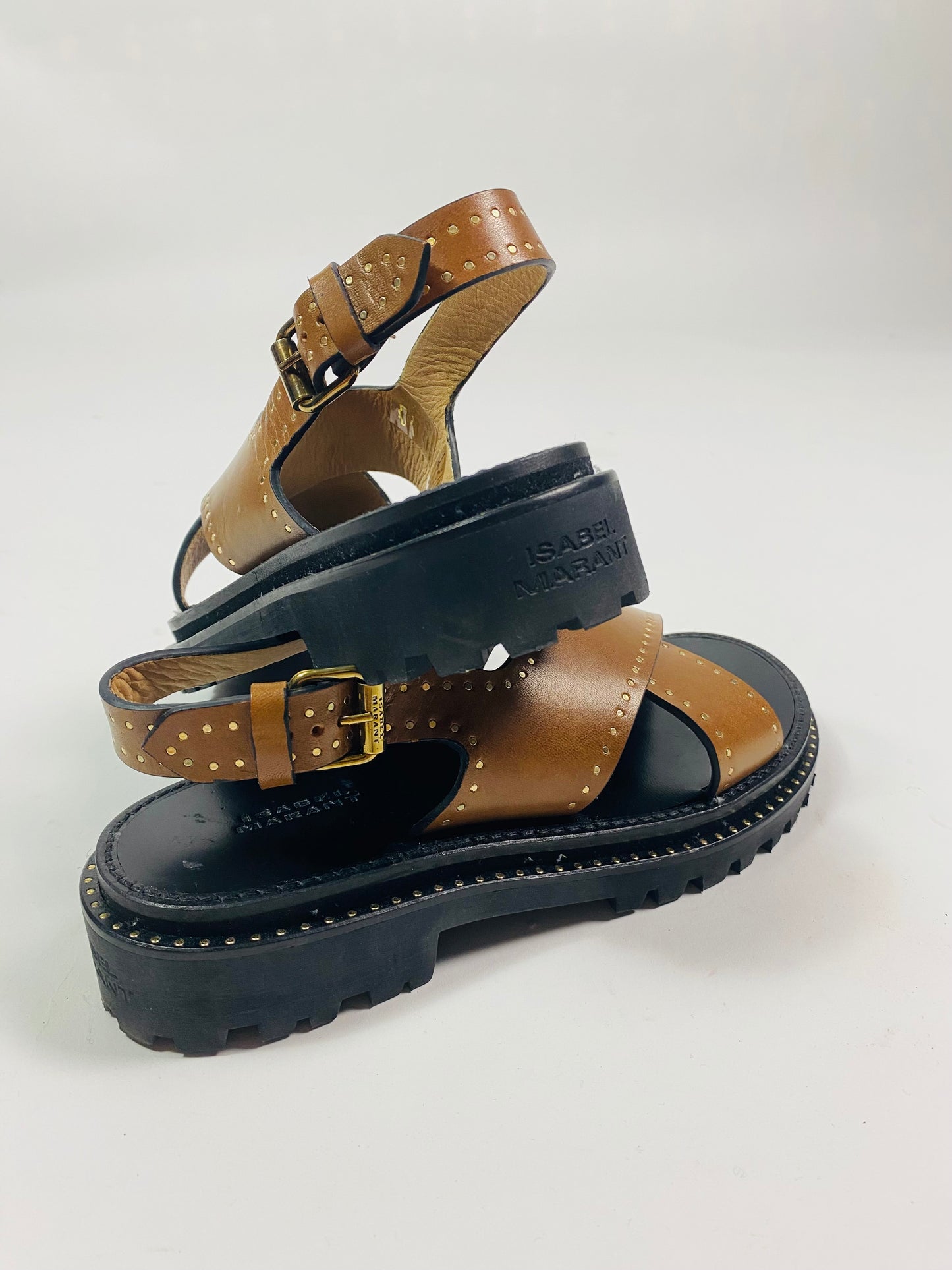 Isabel Marant Studded Leather Sandals