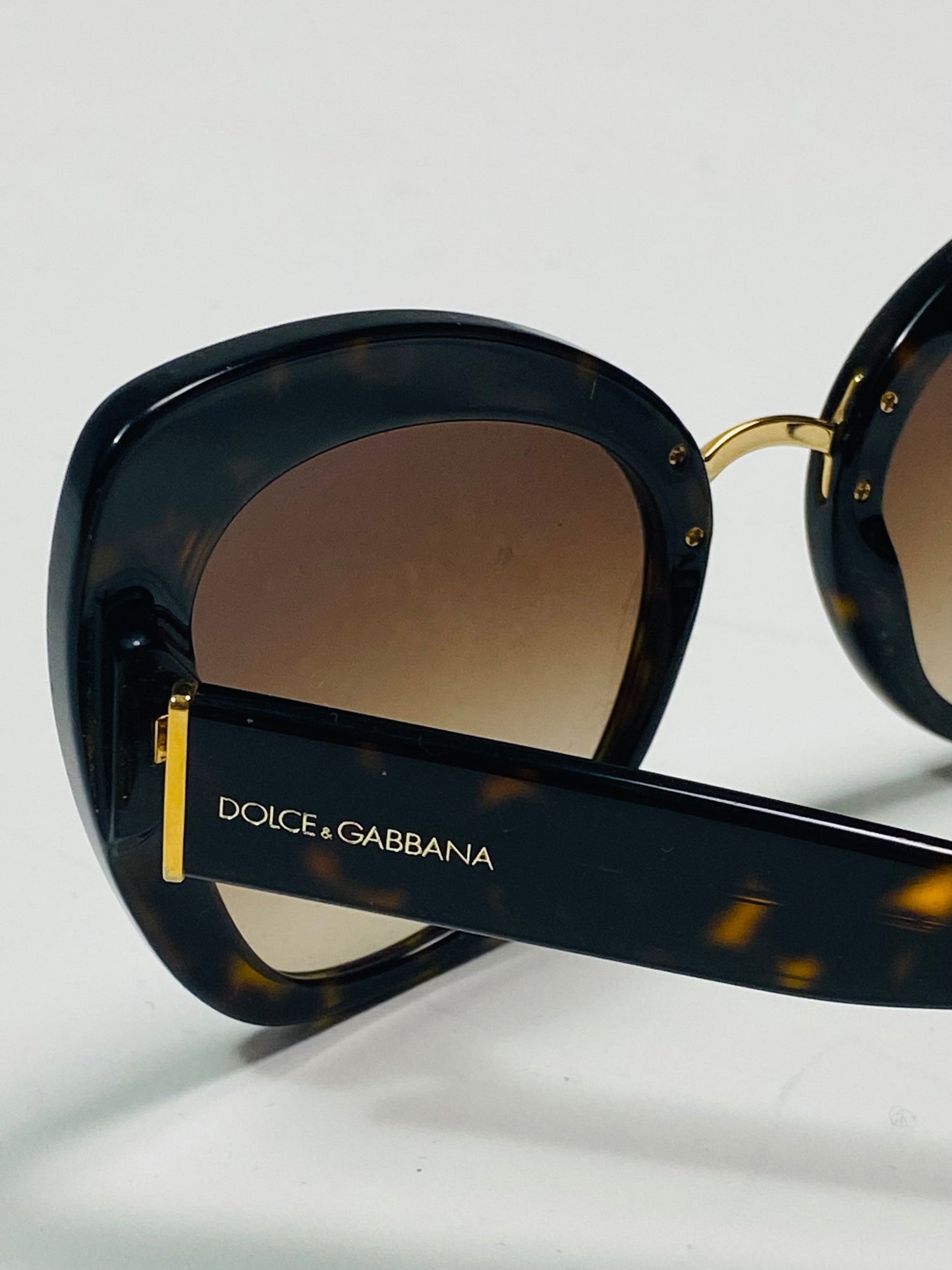 Dolce & Gabbana tortoise shell sunglasses