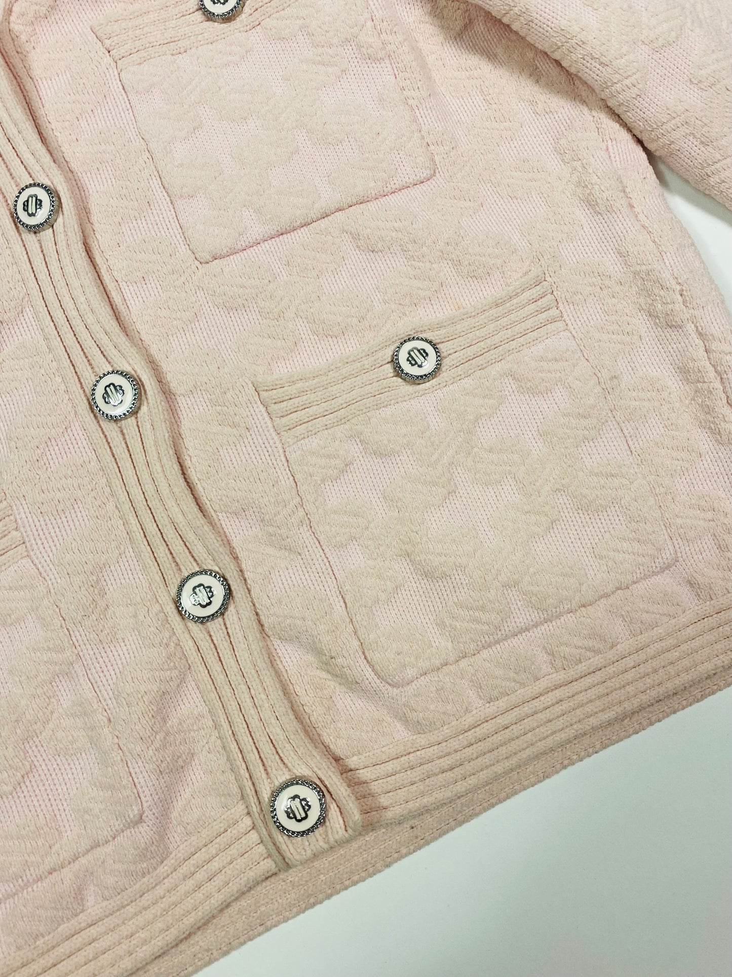 Maje 'Madere' Textured Cardigan
