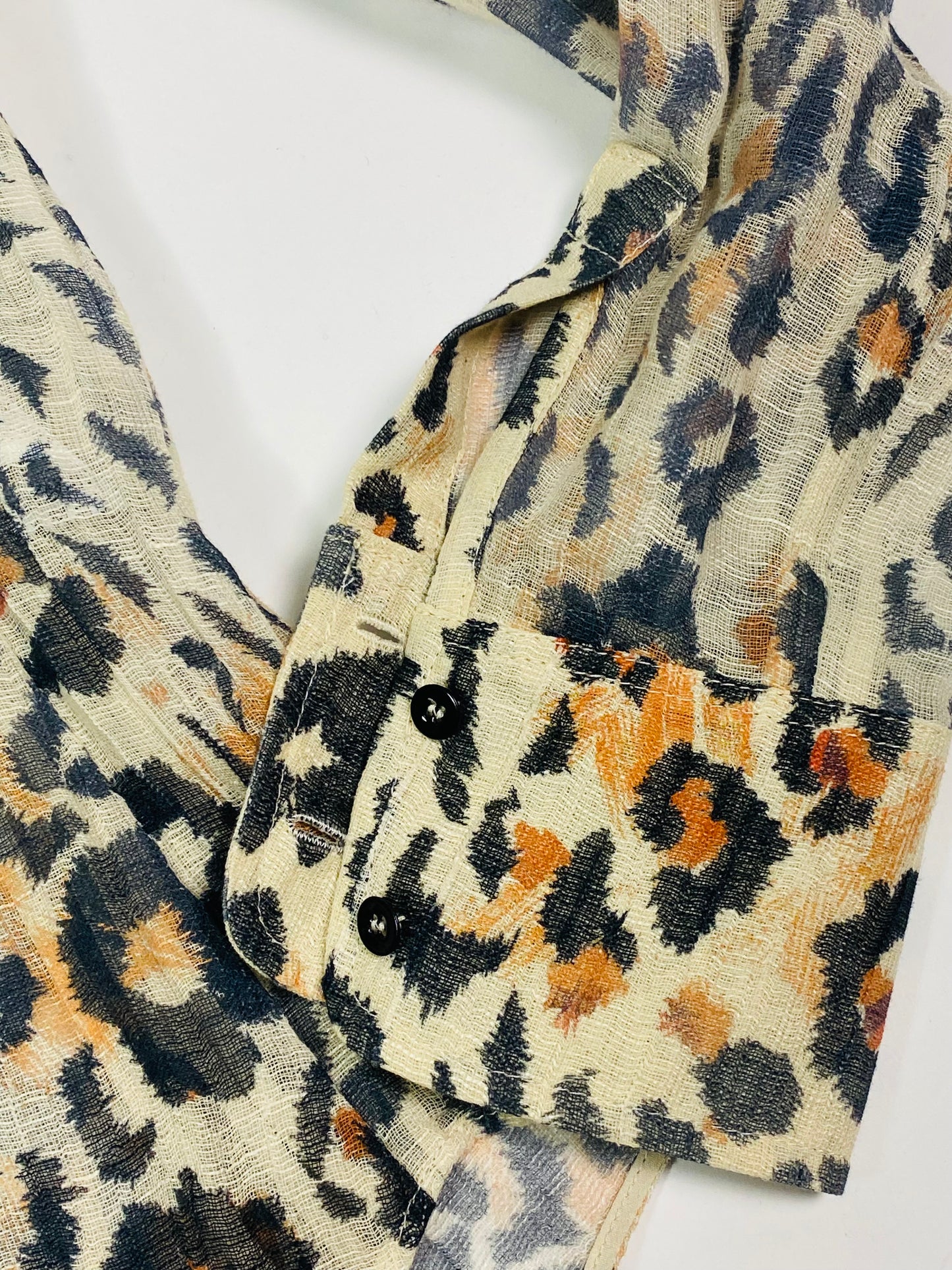 Chloé Animal Print Blouse