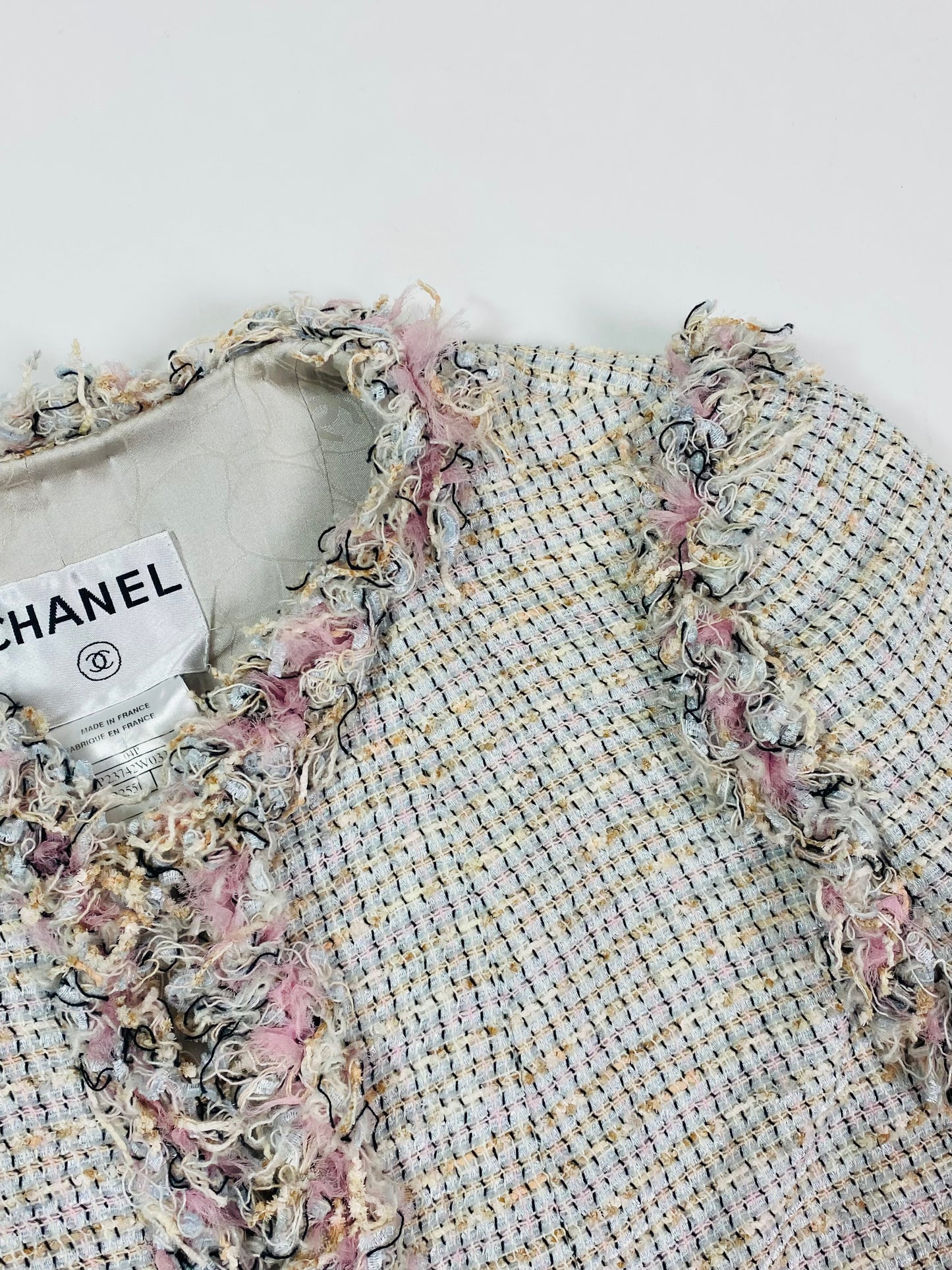 CHANEL Spring 2004 Tweed Skirt Suit