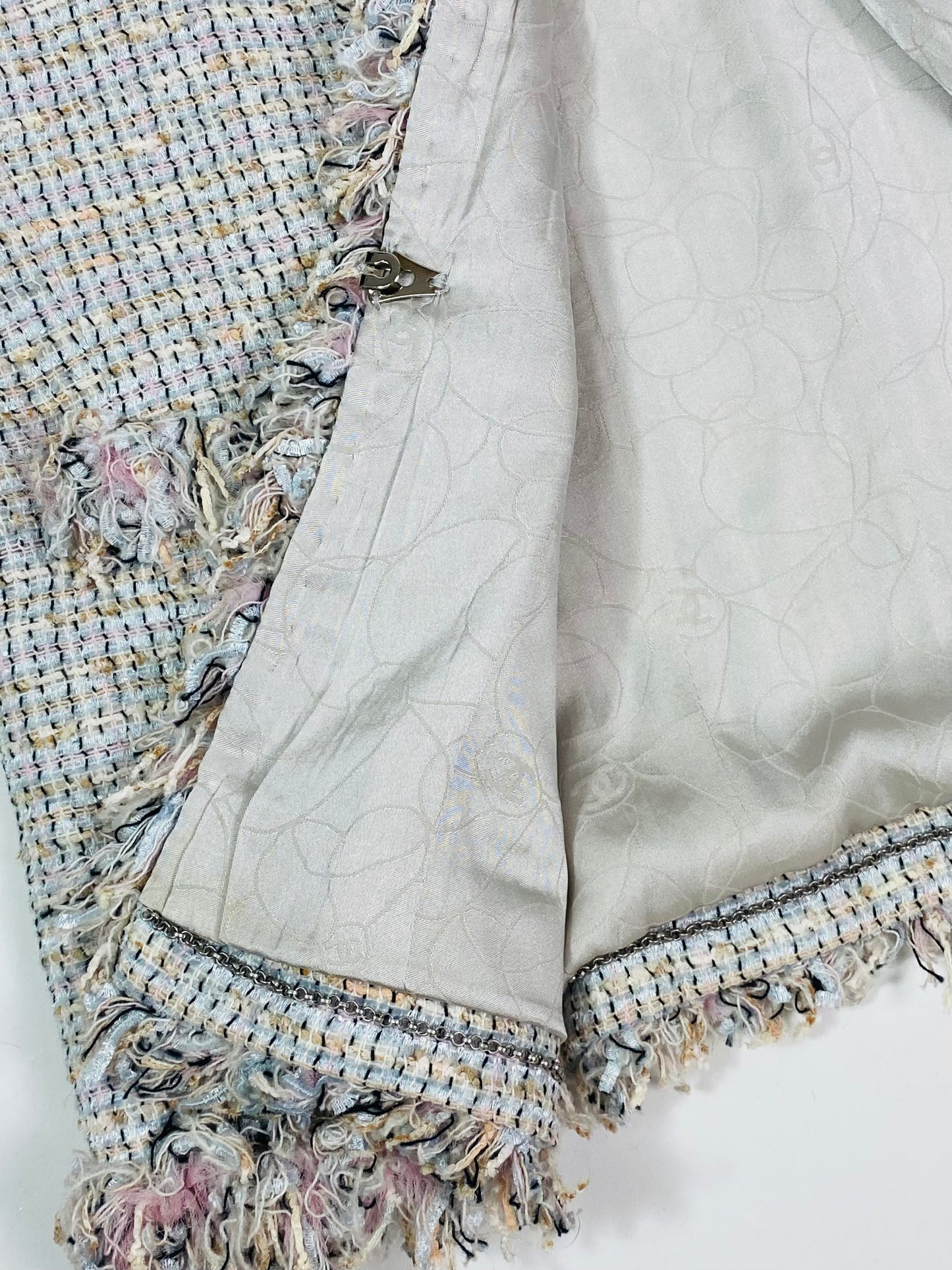 CHANEL Spring 2004 Tweed Skirt Suit