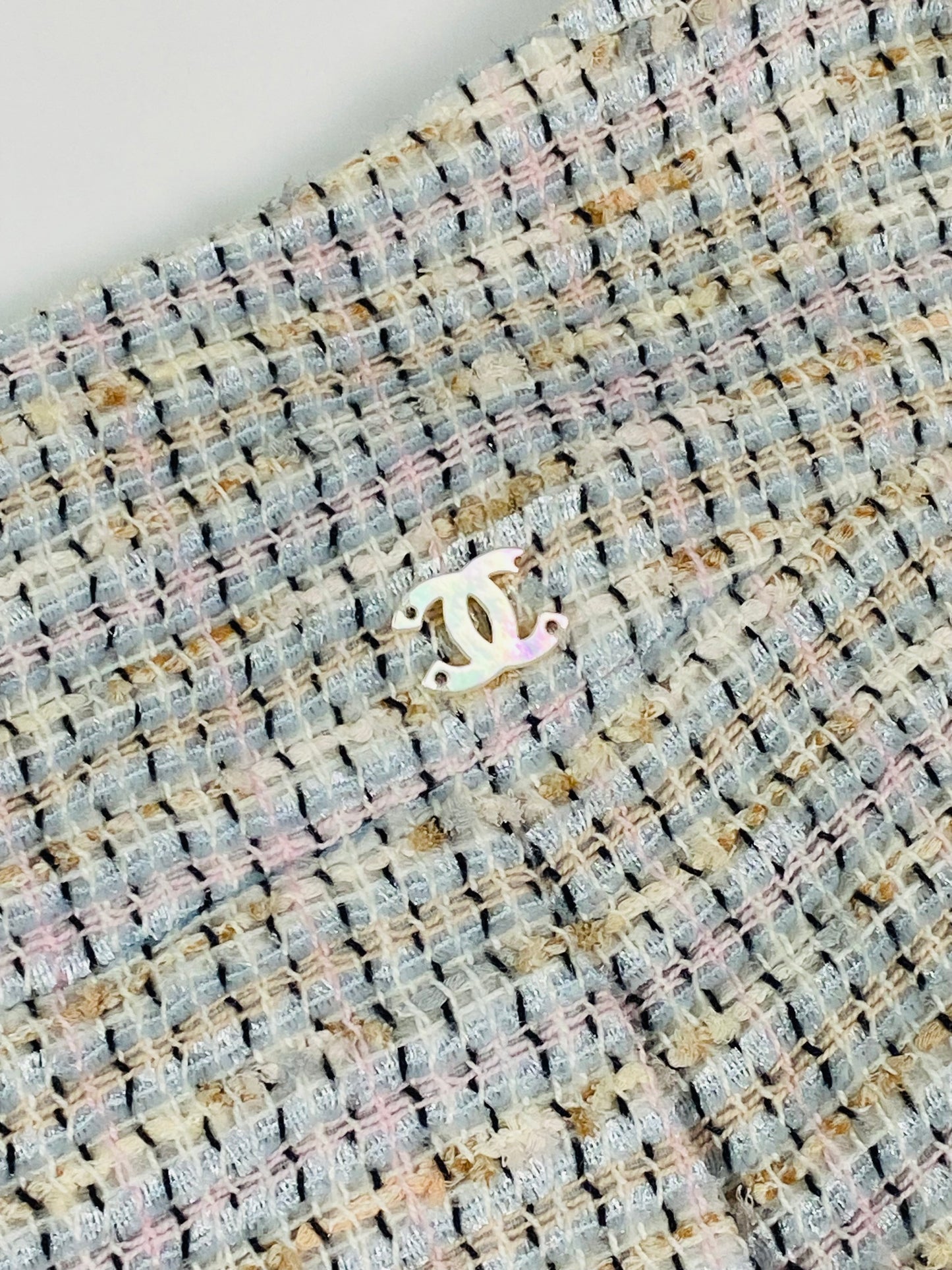 CHANEL Spring 2004 Tweed Skirt Suit