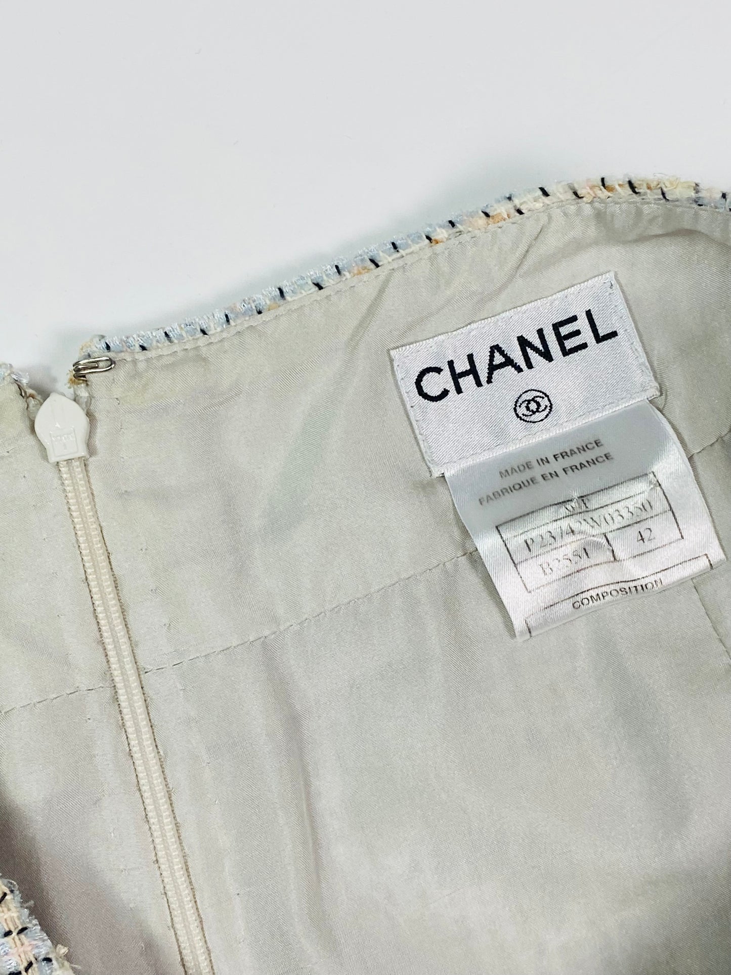 CHANEL Spring 2004 Tweed Skirt Suit