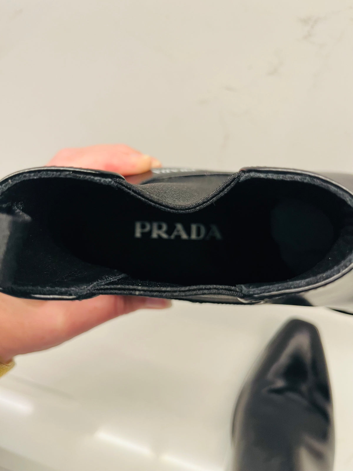 Prada chelsea boots size 40