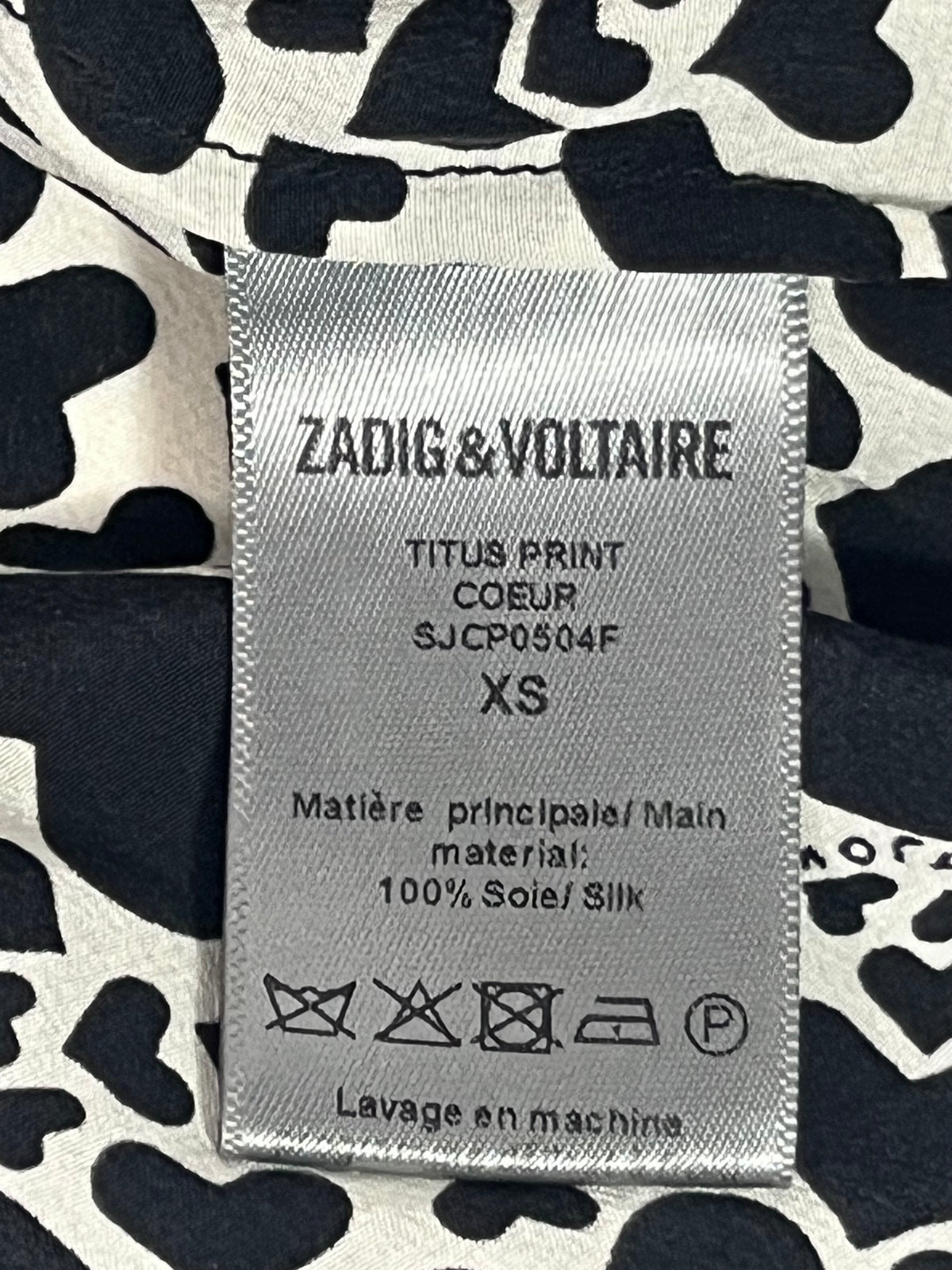 Zadig & Voltaire silk blouse