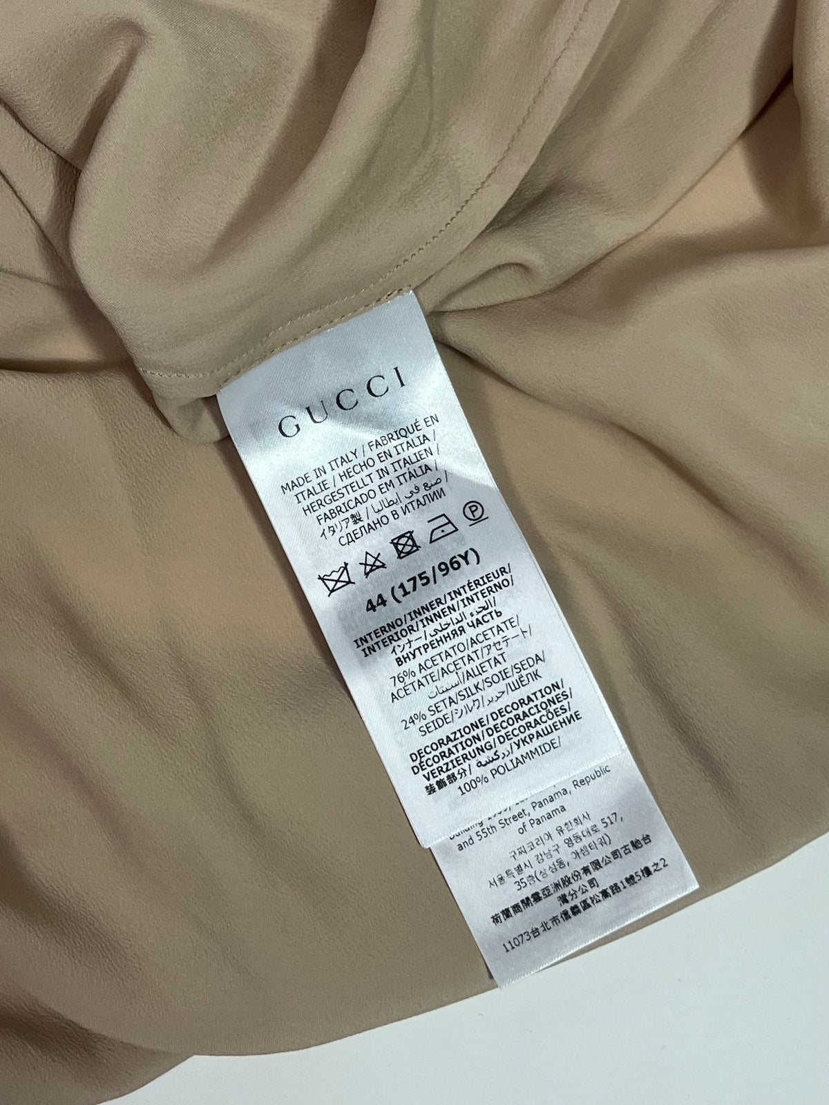 Gucci kaftan dress