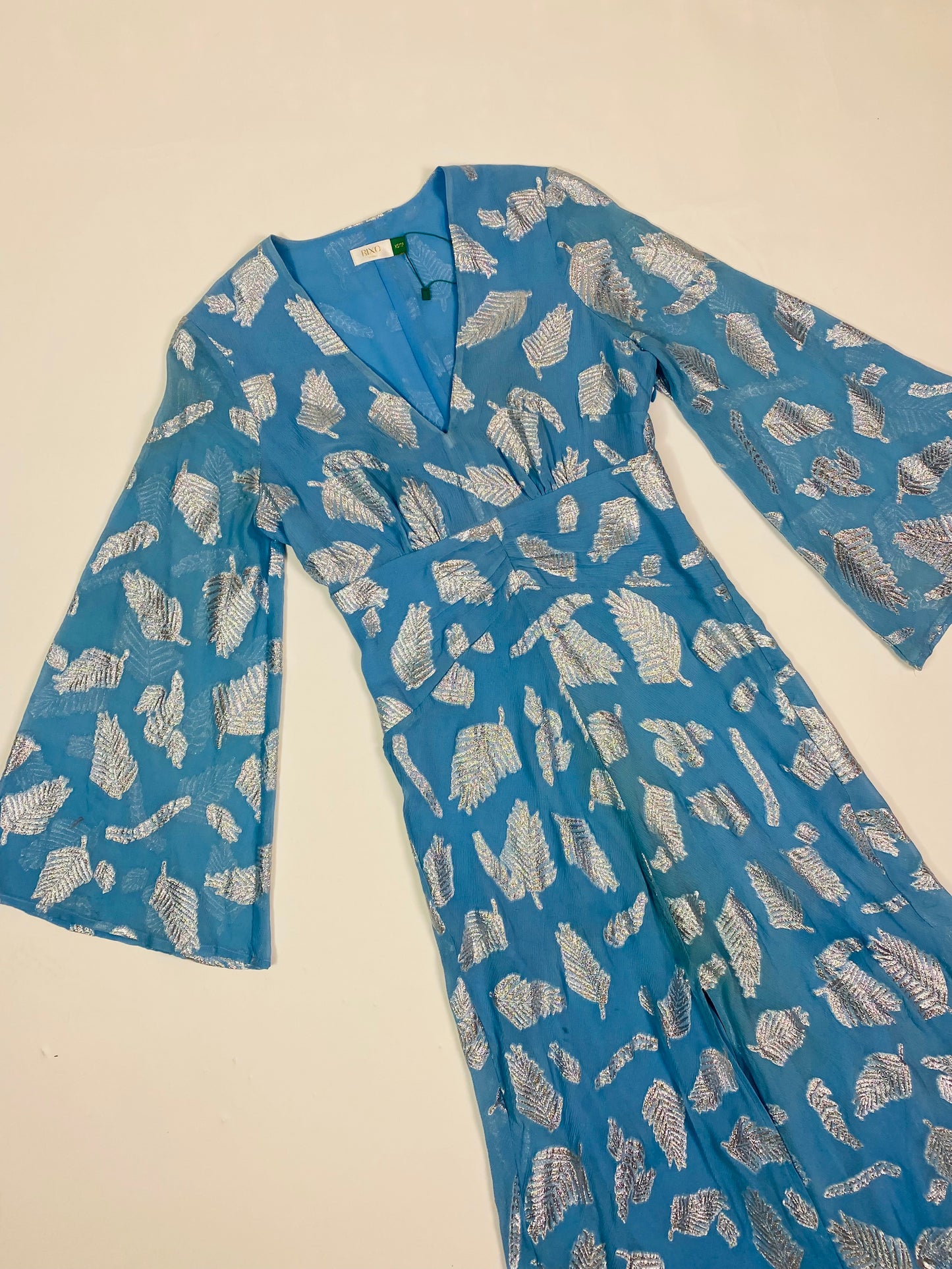 RIXO Flared Midi Dress