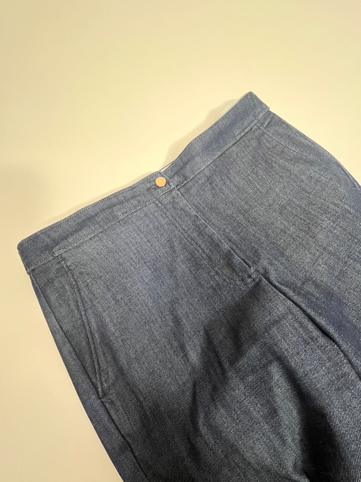 Boss denim flared trouser