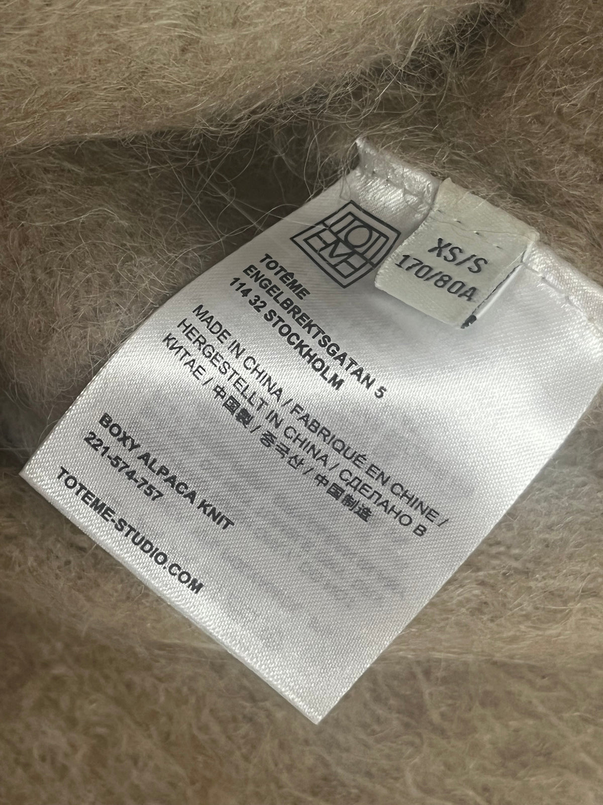 Toteme Alpaca sweater