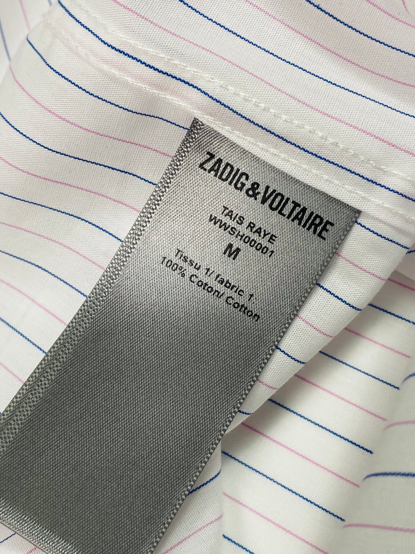 Zadig & Voltaire pinstripe shirt