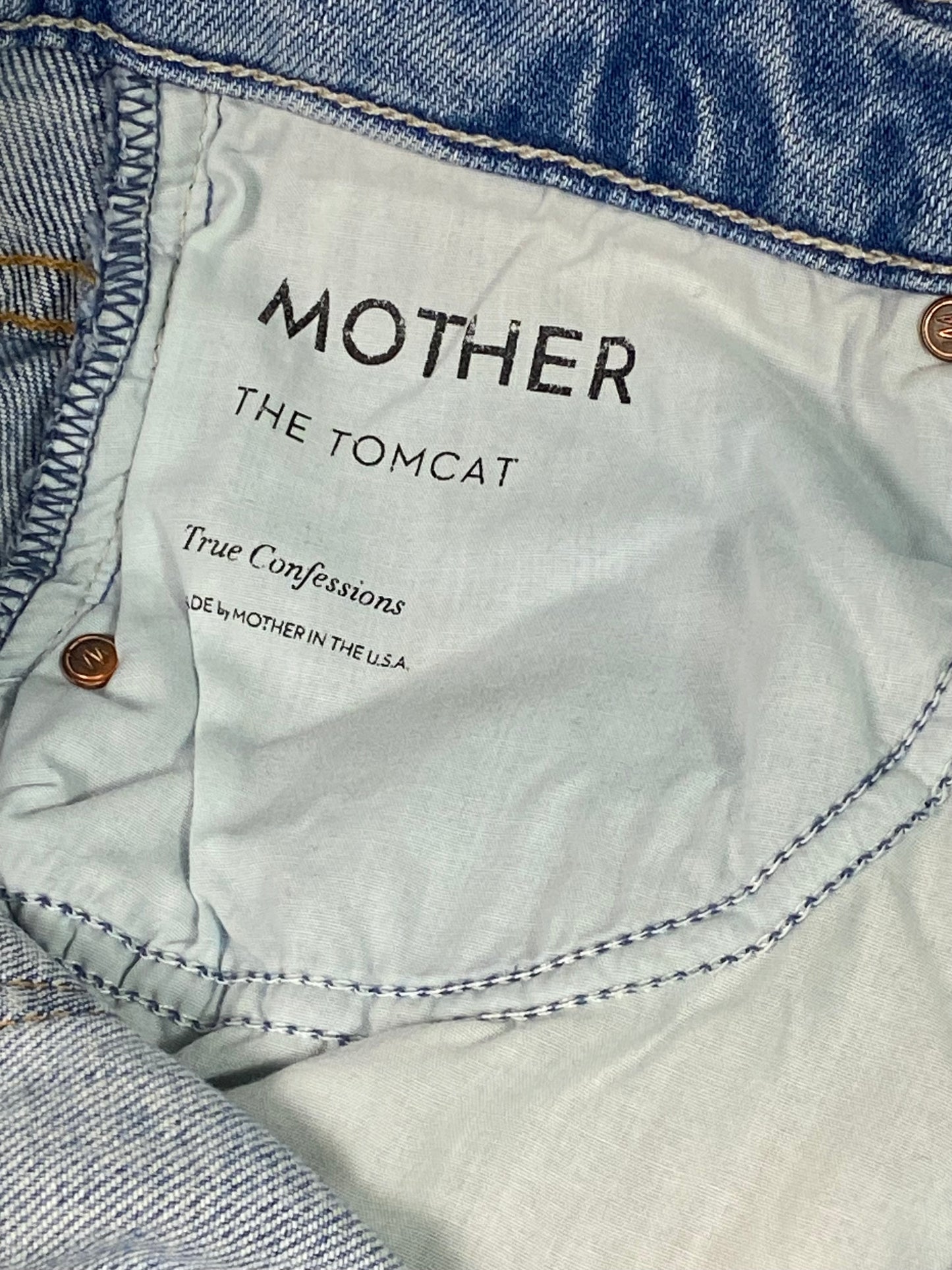 MOTHER 'the tomcat' denims