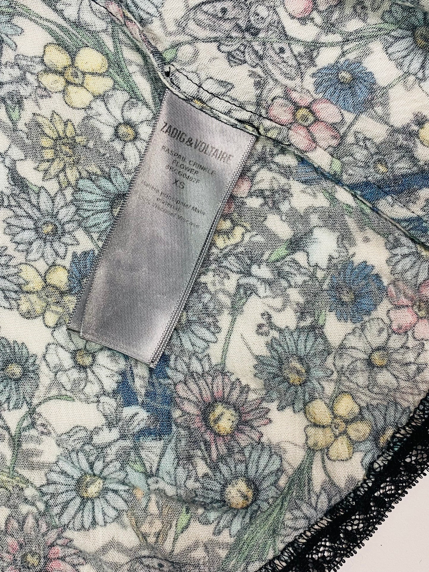 Zadig & Voltaire floral shirt dress