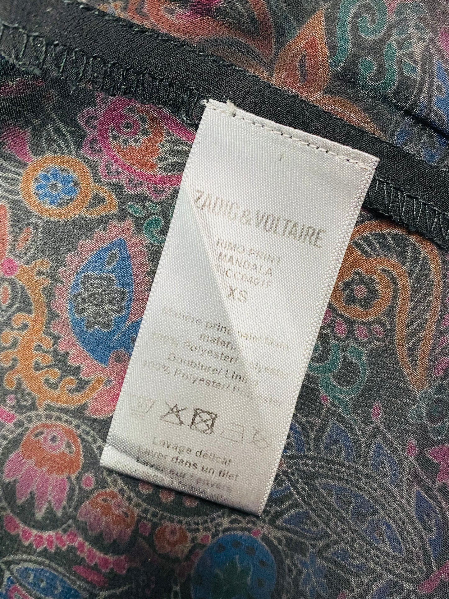 Zadig & Voltaire sequin mini dress