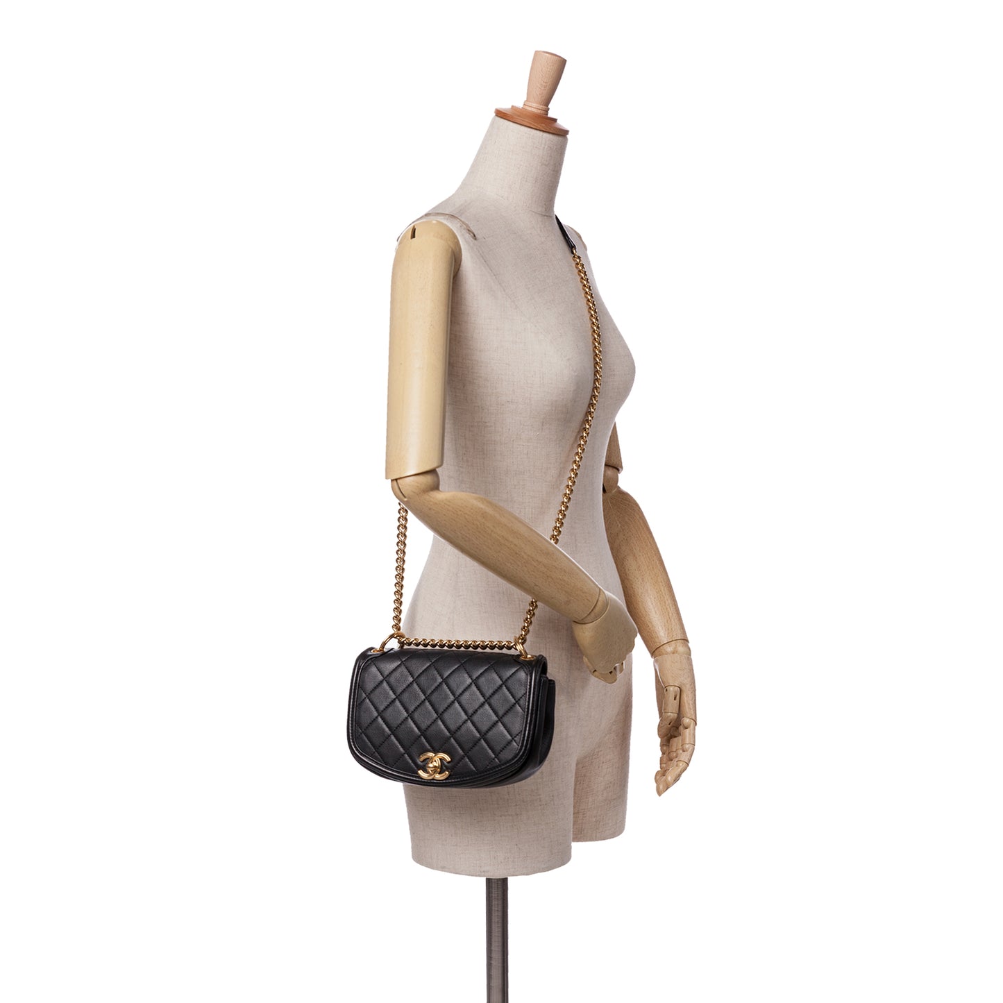 CHANEL underline flap bag , small