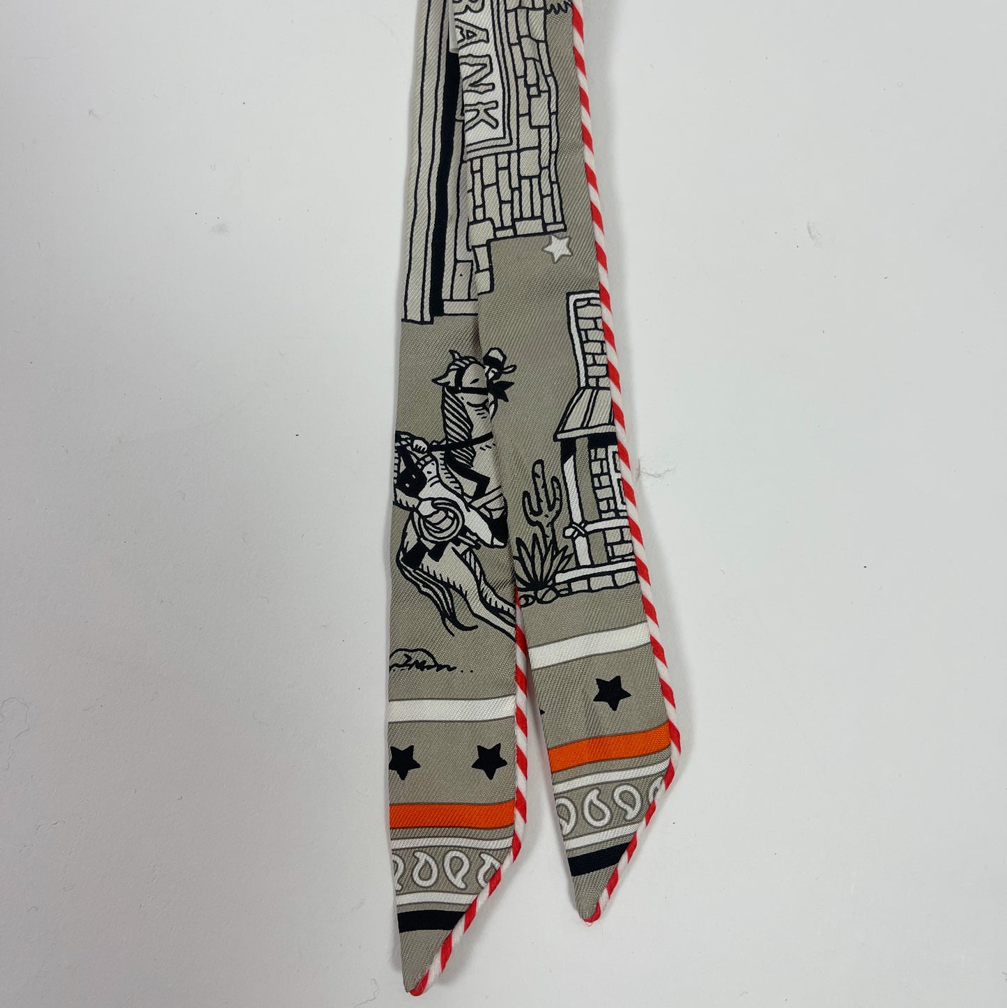 Hermès Twilly Doll Candy Silk Scarf