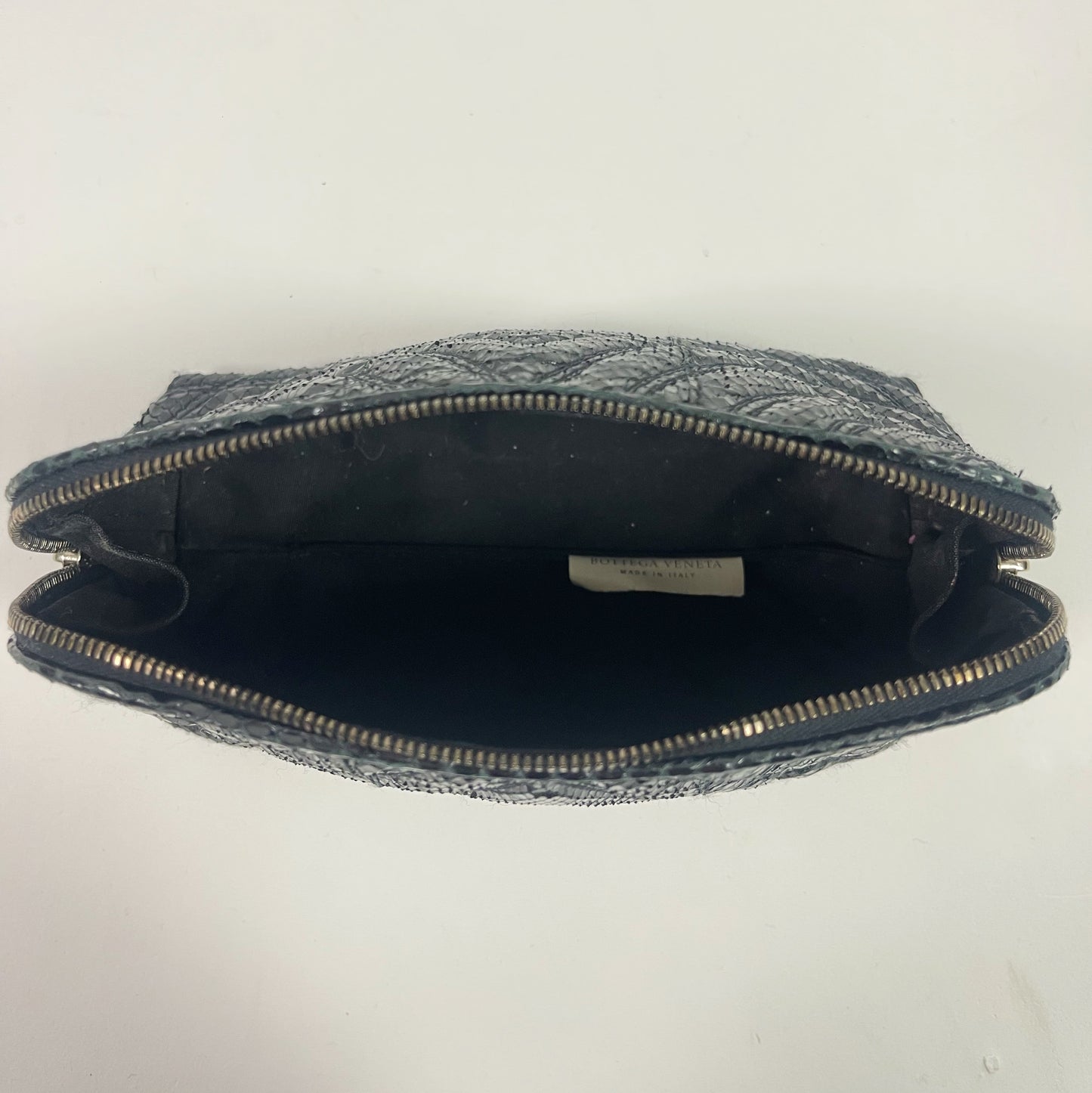 Bottega Veneta Python Leather Pouch