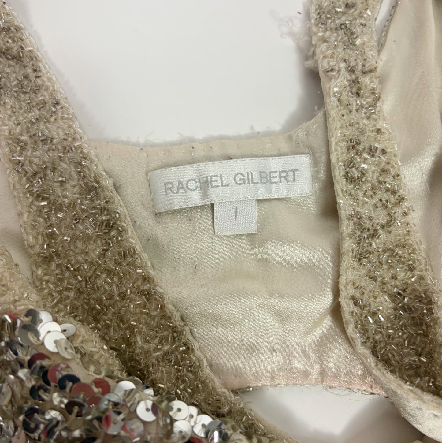 Rachel Gilbert Sequin Mini Dress