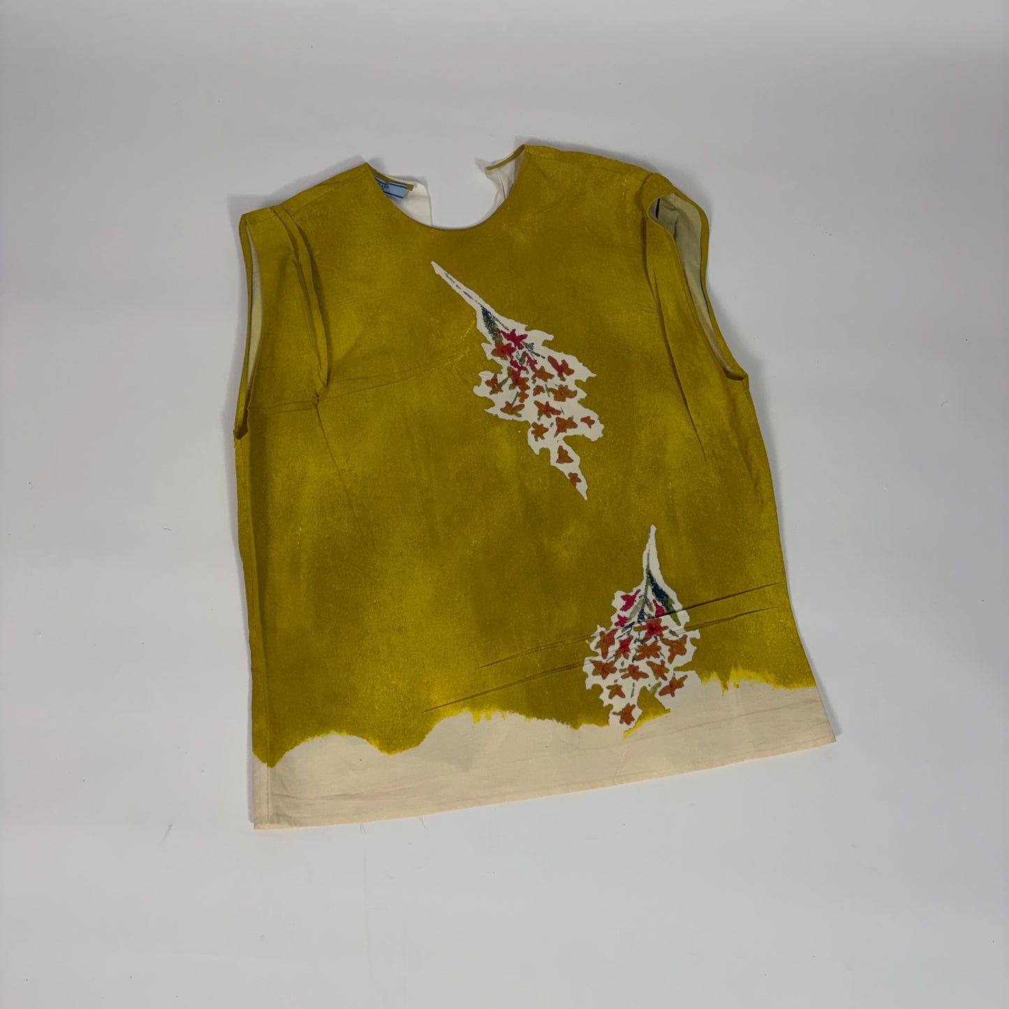 Prada Mustard Top