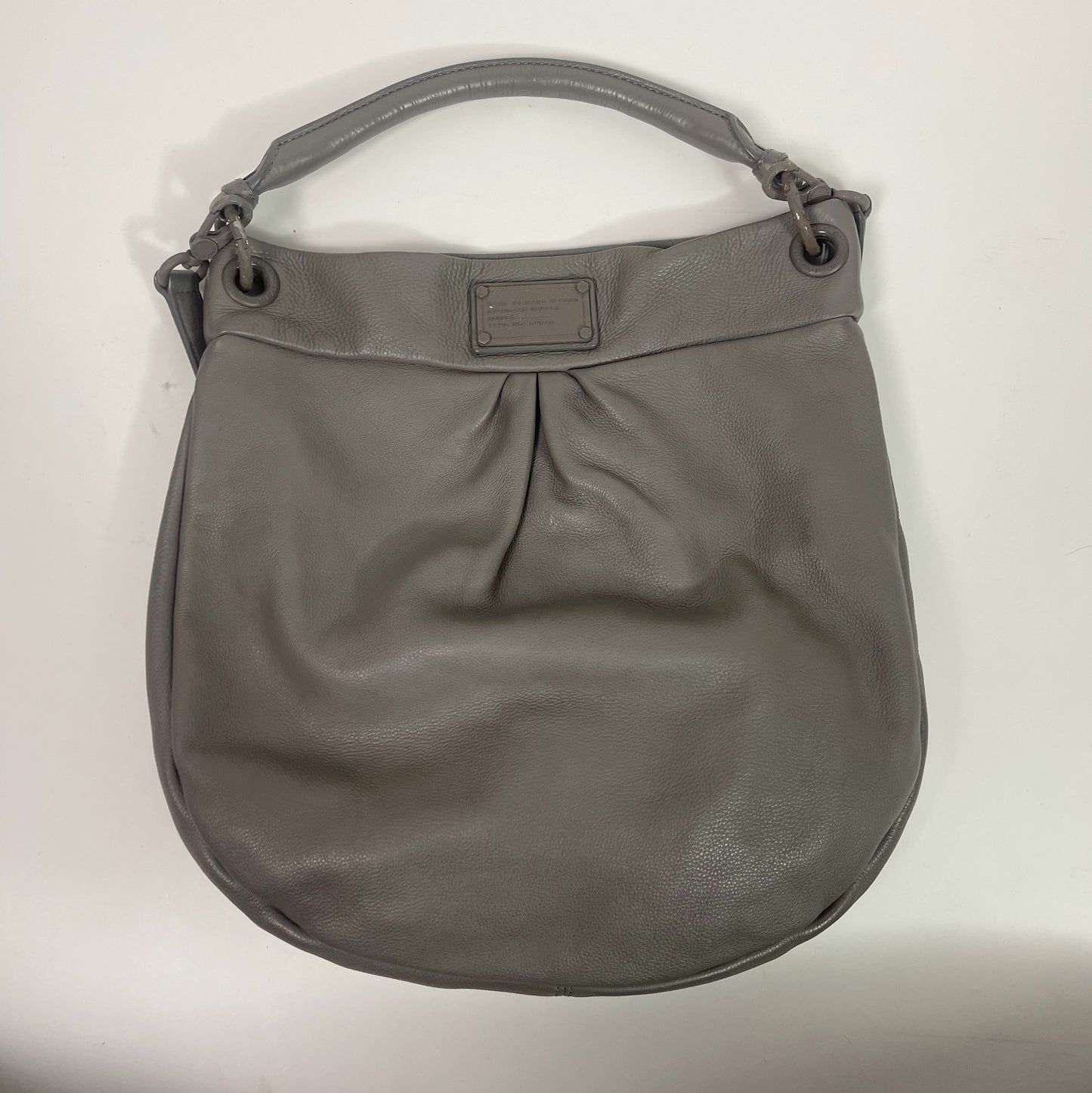 Marc Jacobs Grey Classic Q Hillier Hobo Bag