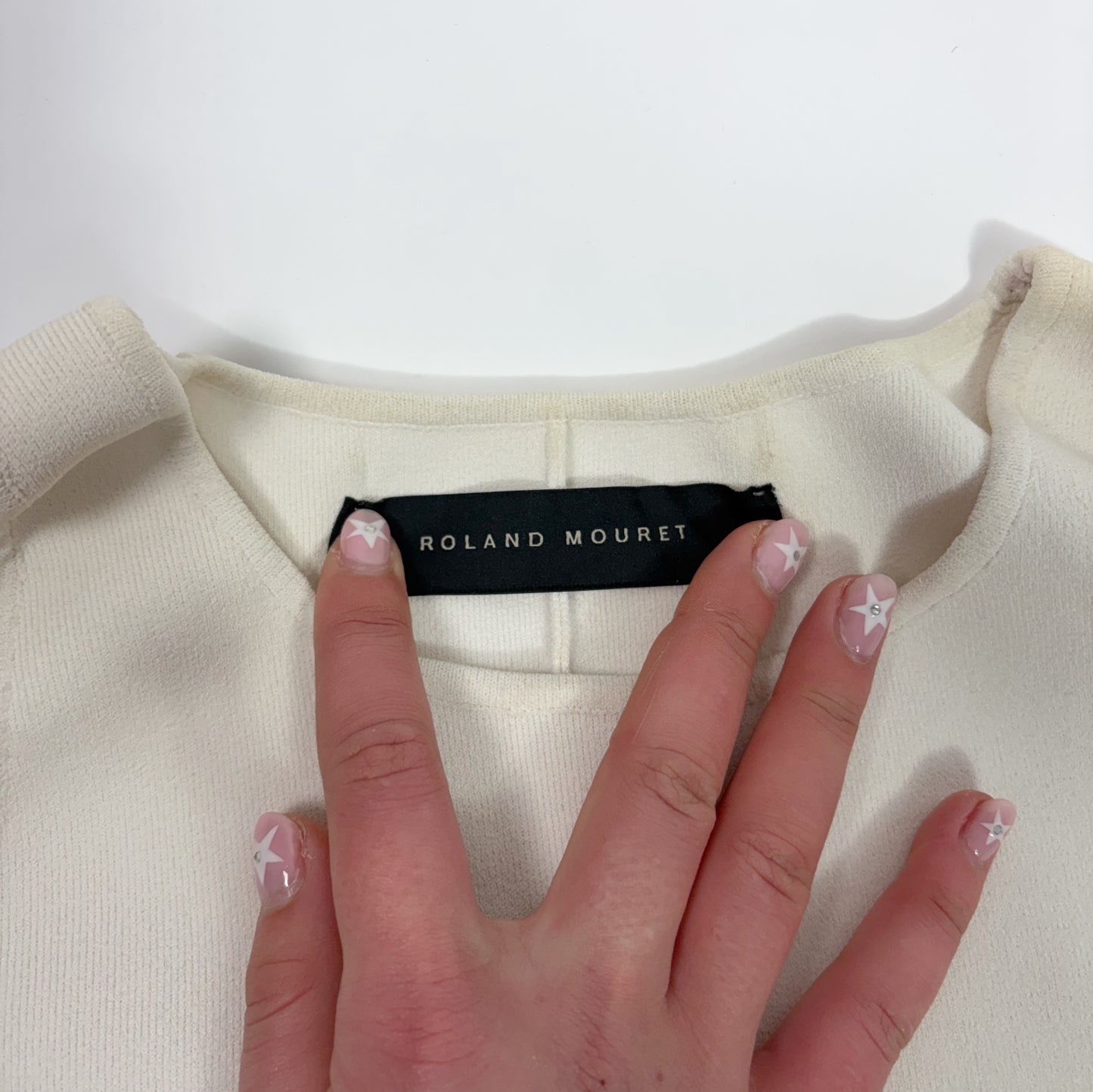 Roland Mouret Cream Top