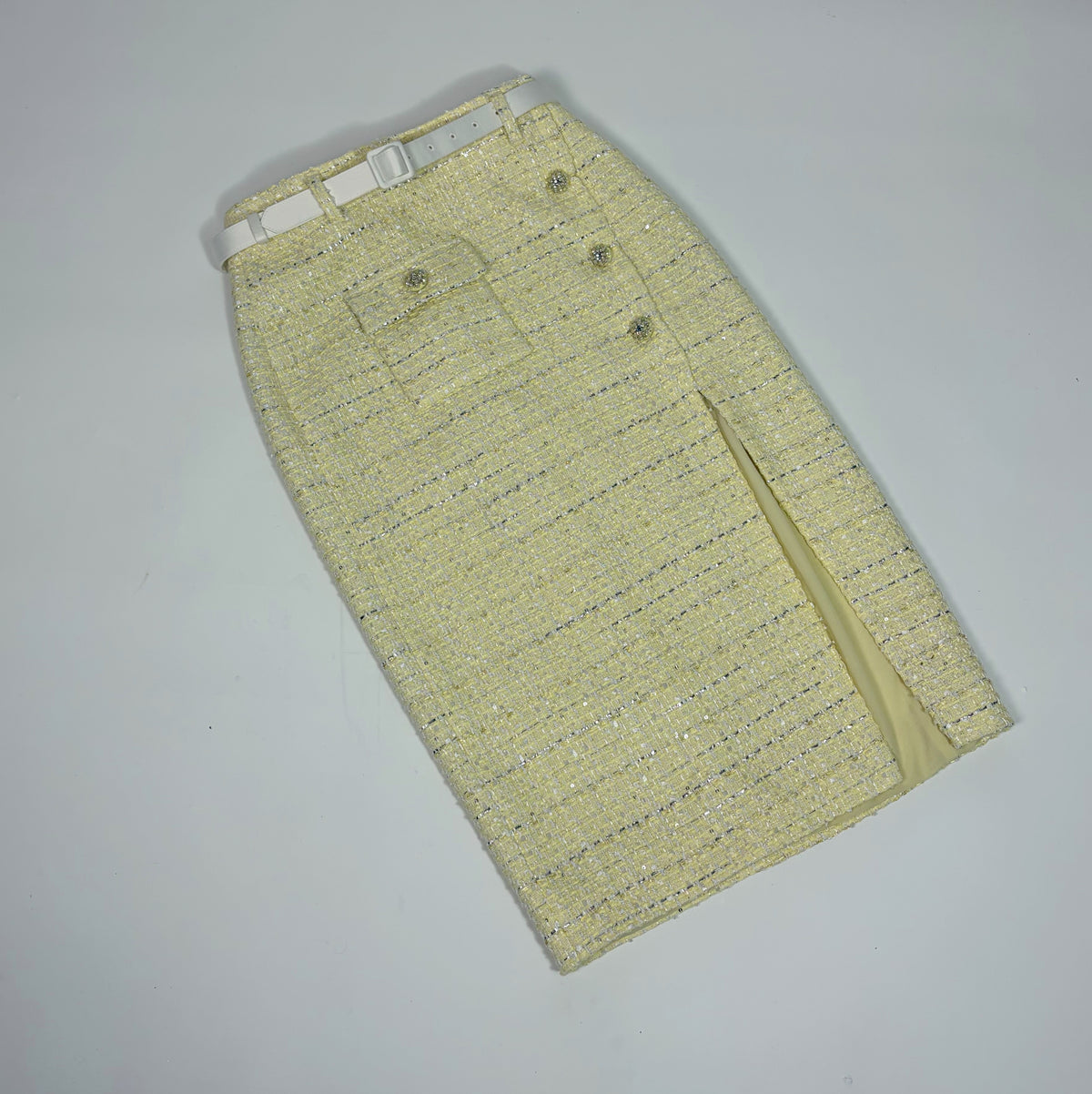 Self-Portrait Tweed Skirt