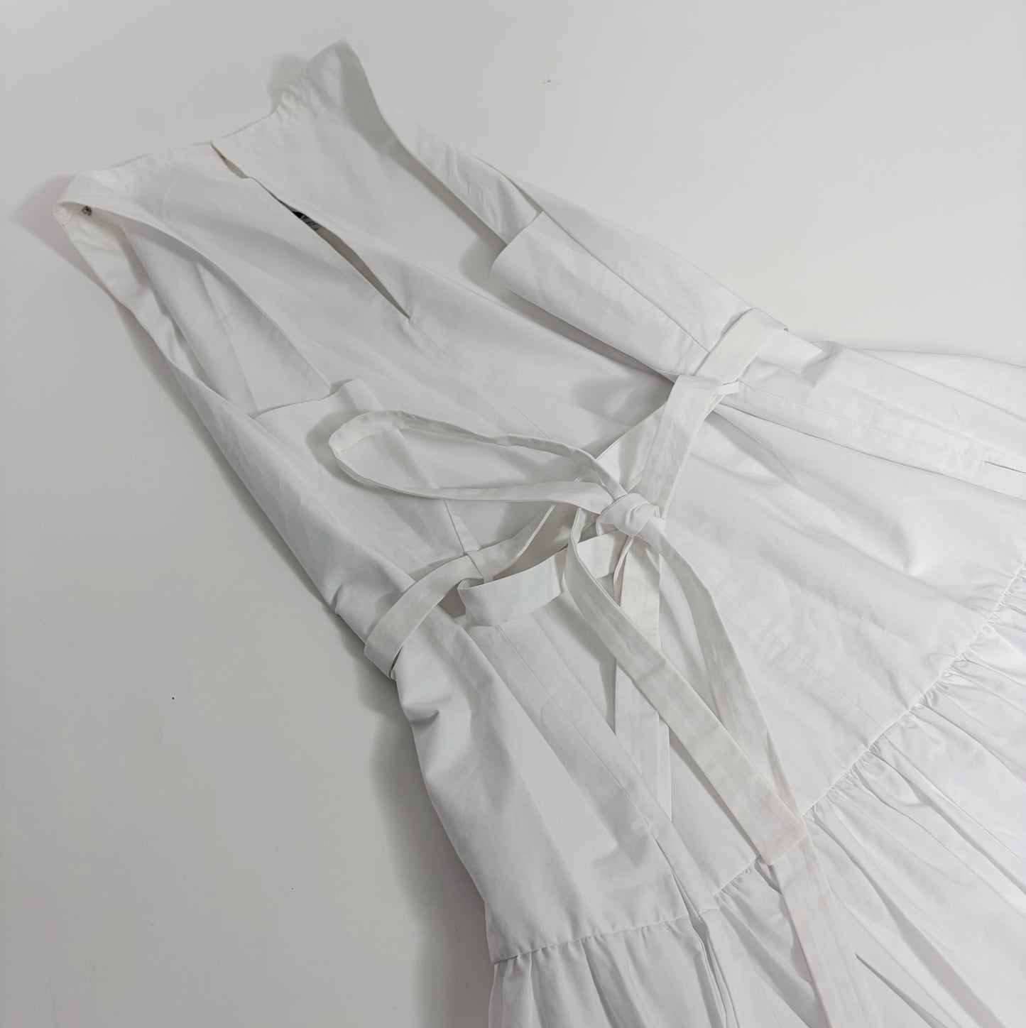 Phillip Lim White Poplin Maxi Dress