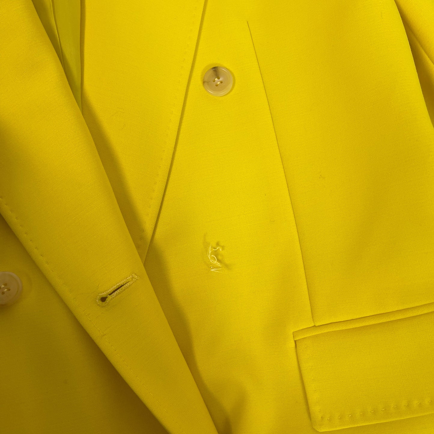 Gabriela Hearst Yellow Blazer