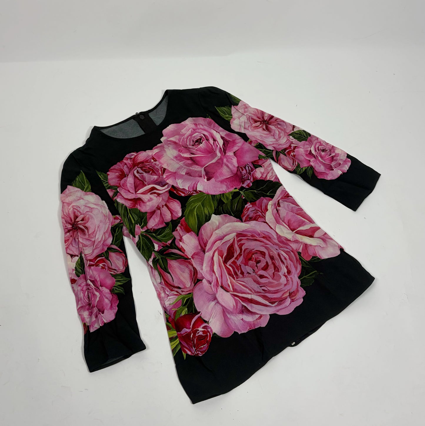 Dolce & Gabbana Rose 3/4 Sleeve Top