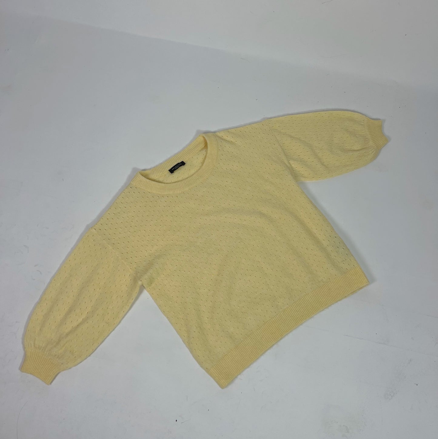 Selected Femme Butter Yellow Knit Jumper
