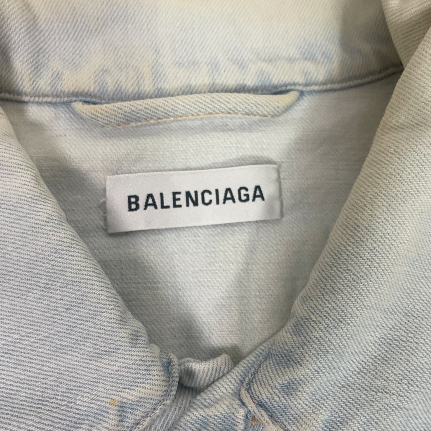Balenciaga Oversized Denim Jacket