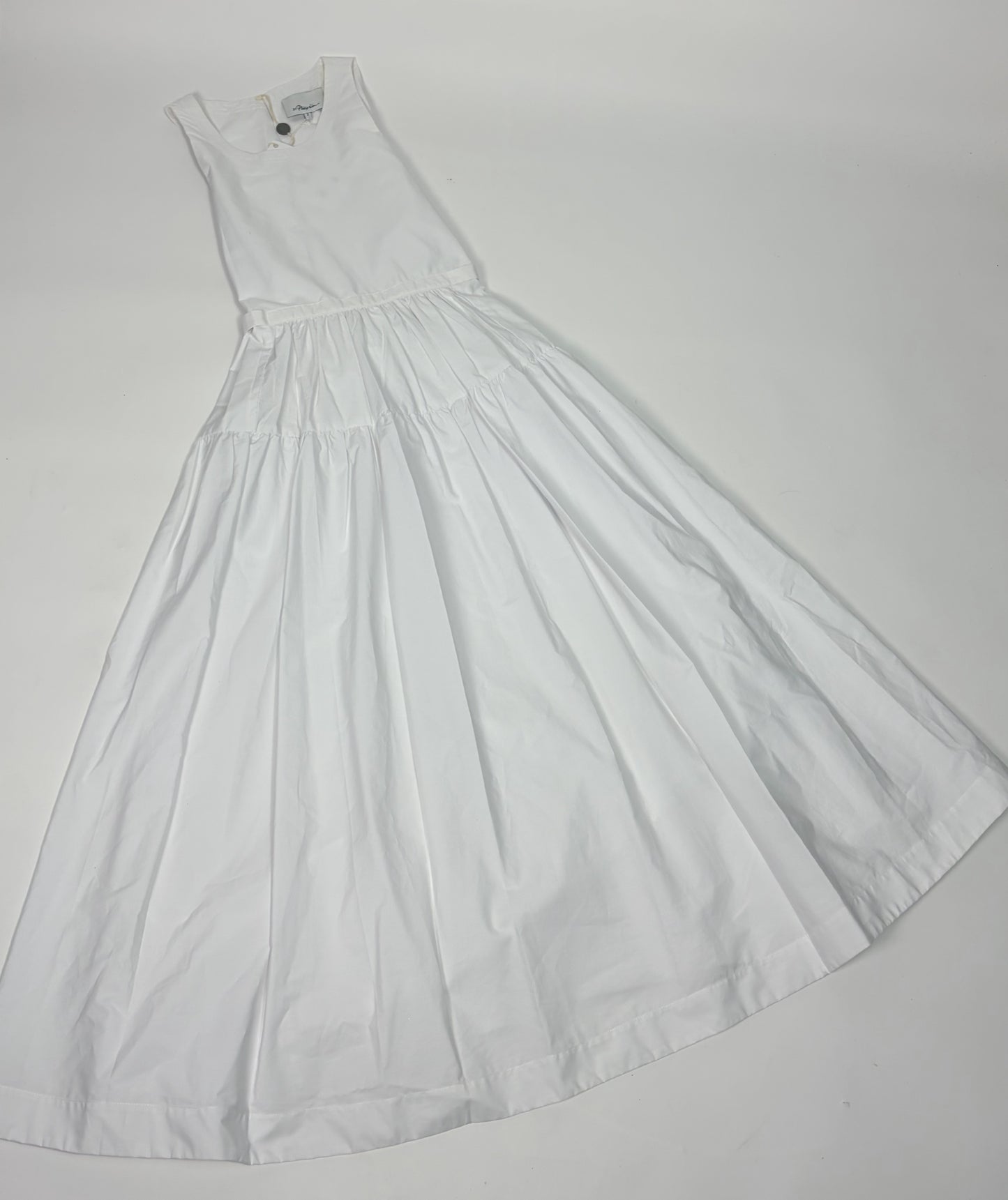 Phillip Lim White Poplin Maxi Dress