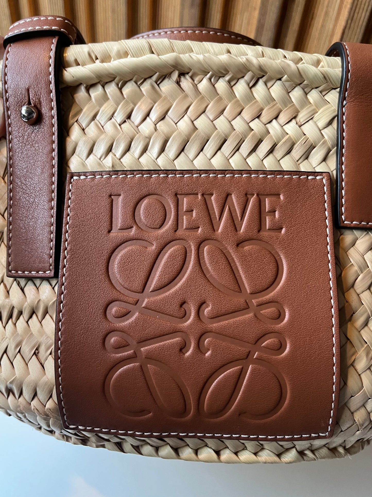 Loewe mini basket bag
