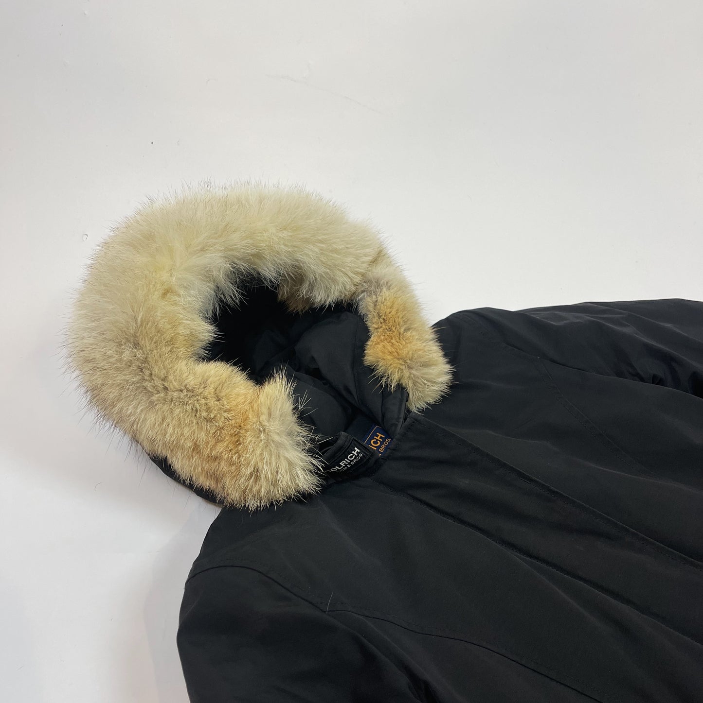 Black Woolrich Parka