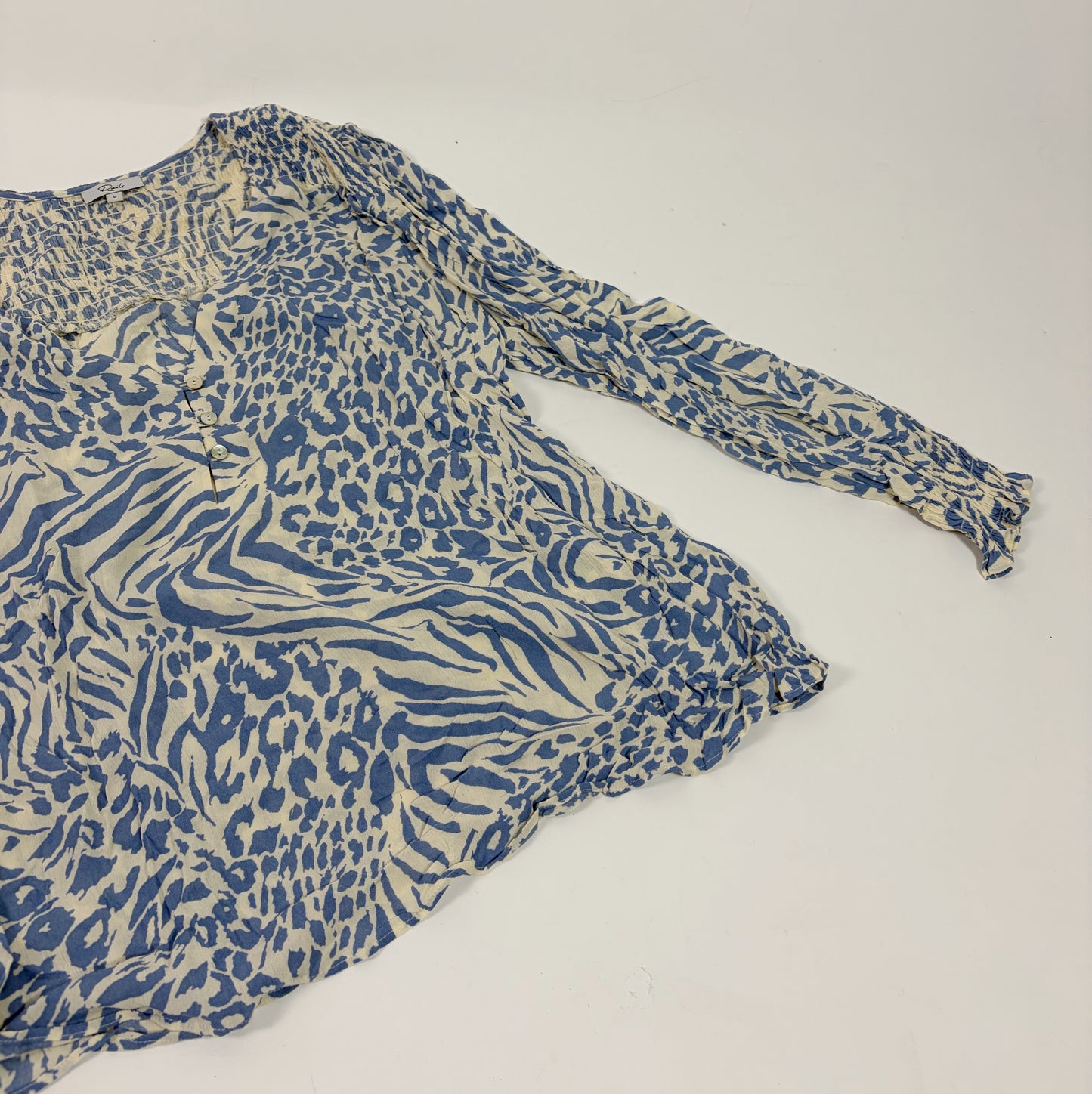 Rails Animal Print Blouse