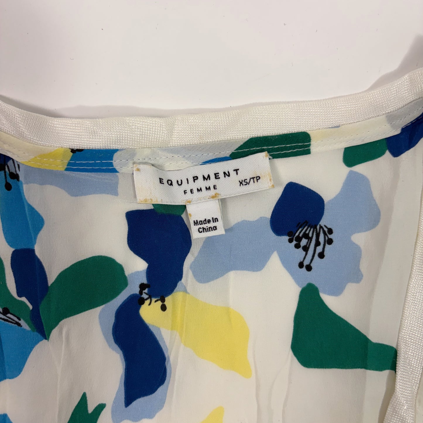 Equipment Floral Tank Top