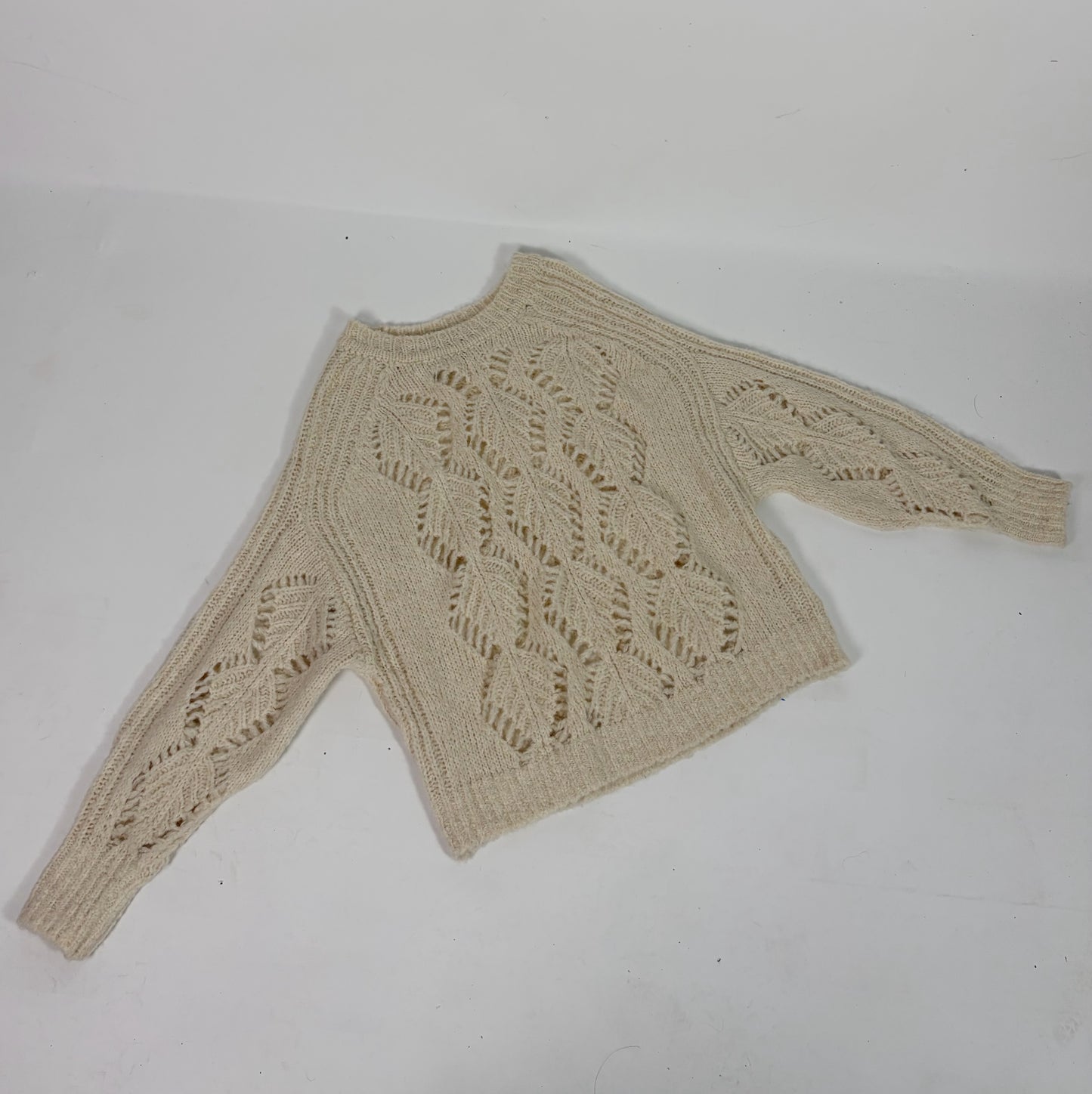 ba&sh Cream Knit Sweater