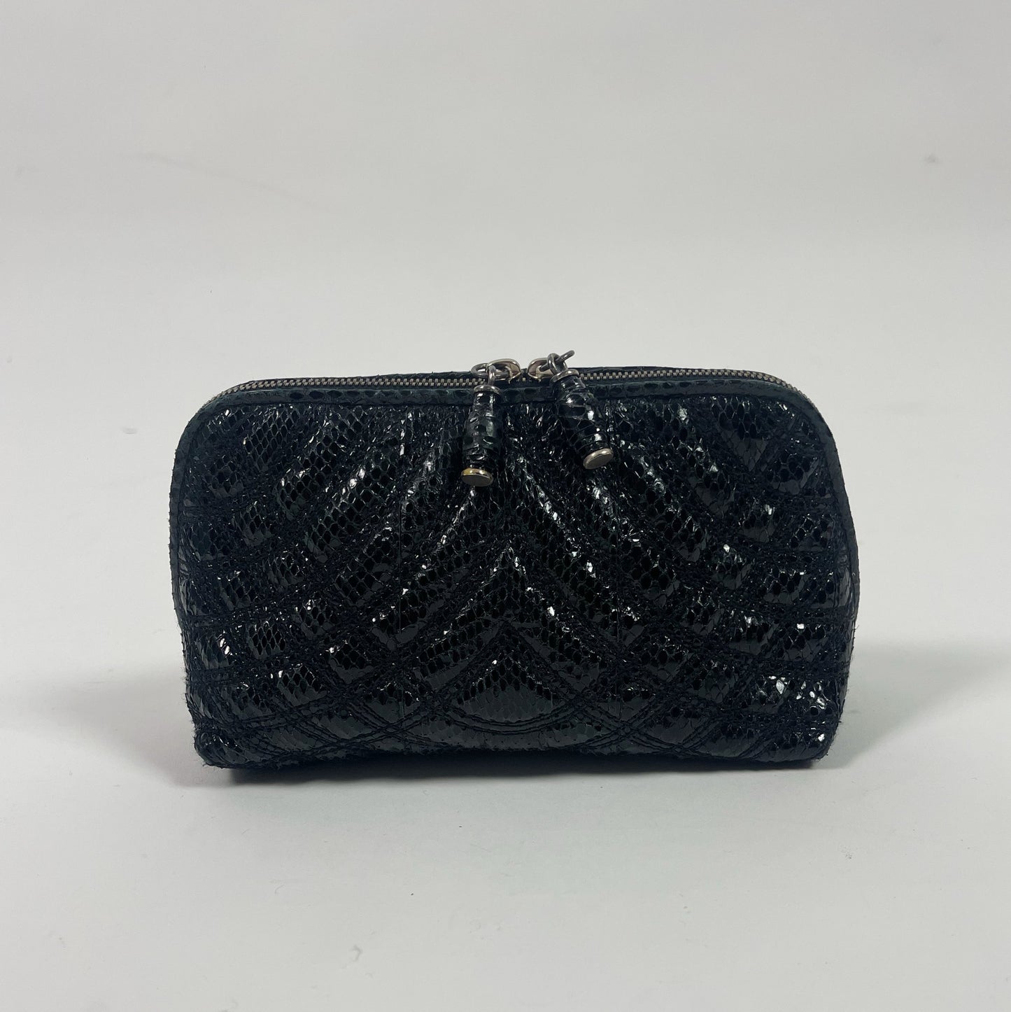 Bottega Veneta Python Leather Pouch