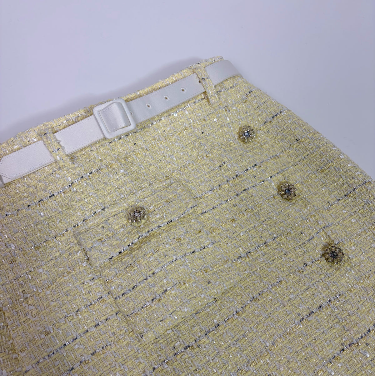 Self-Portrait Tweed Skirt