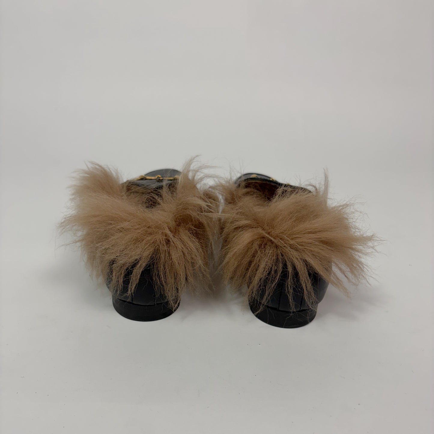 Gucci Fur Flats