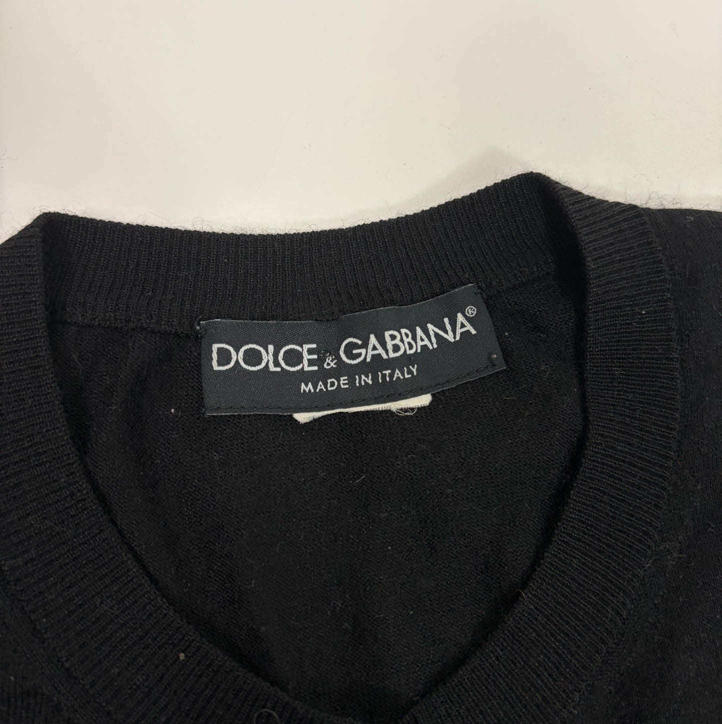 Dolce & Gabbana Black Cardigan