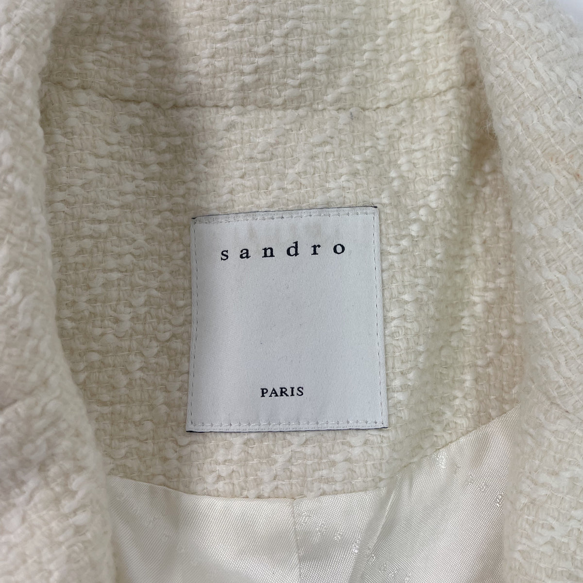 Cream Sandro Blazer