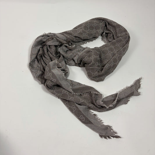 Gucci Grey Scarf