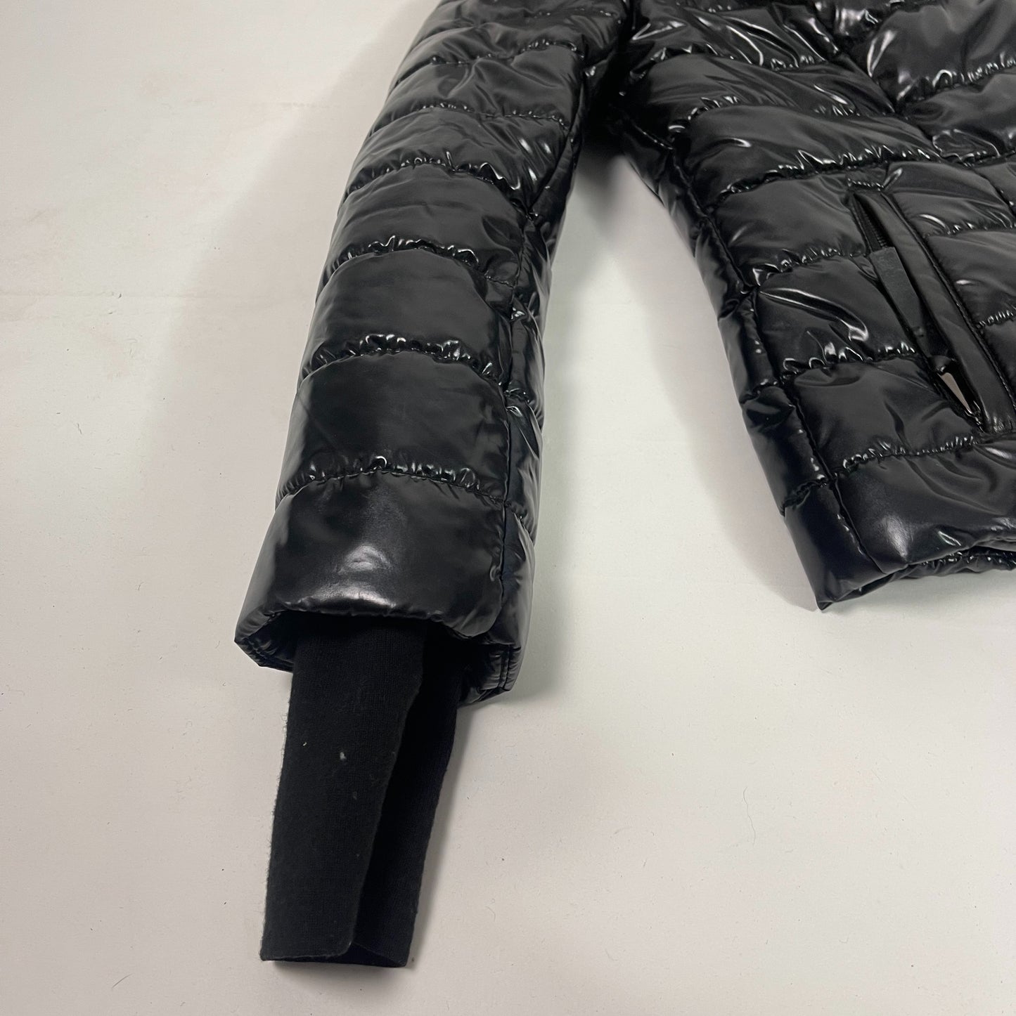 Popski Black Puffer Jacket
