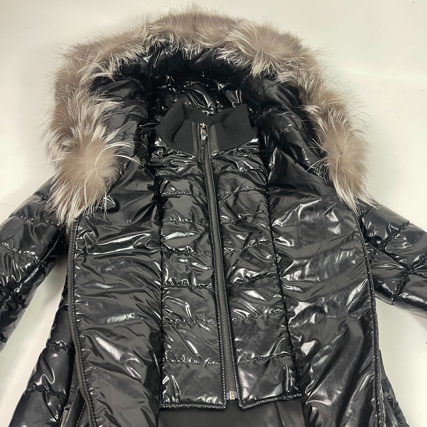 Popski Black Puffer Jacket